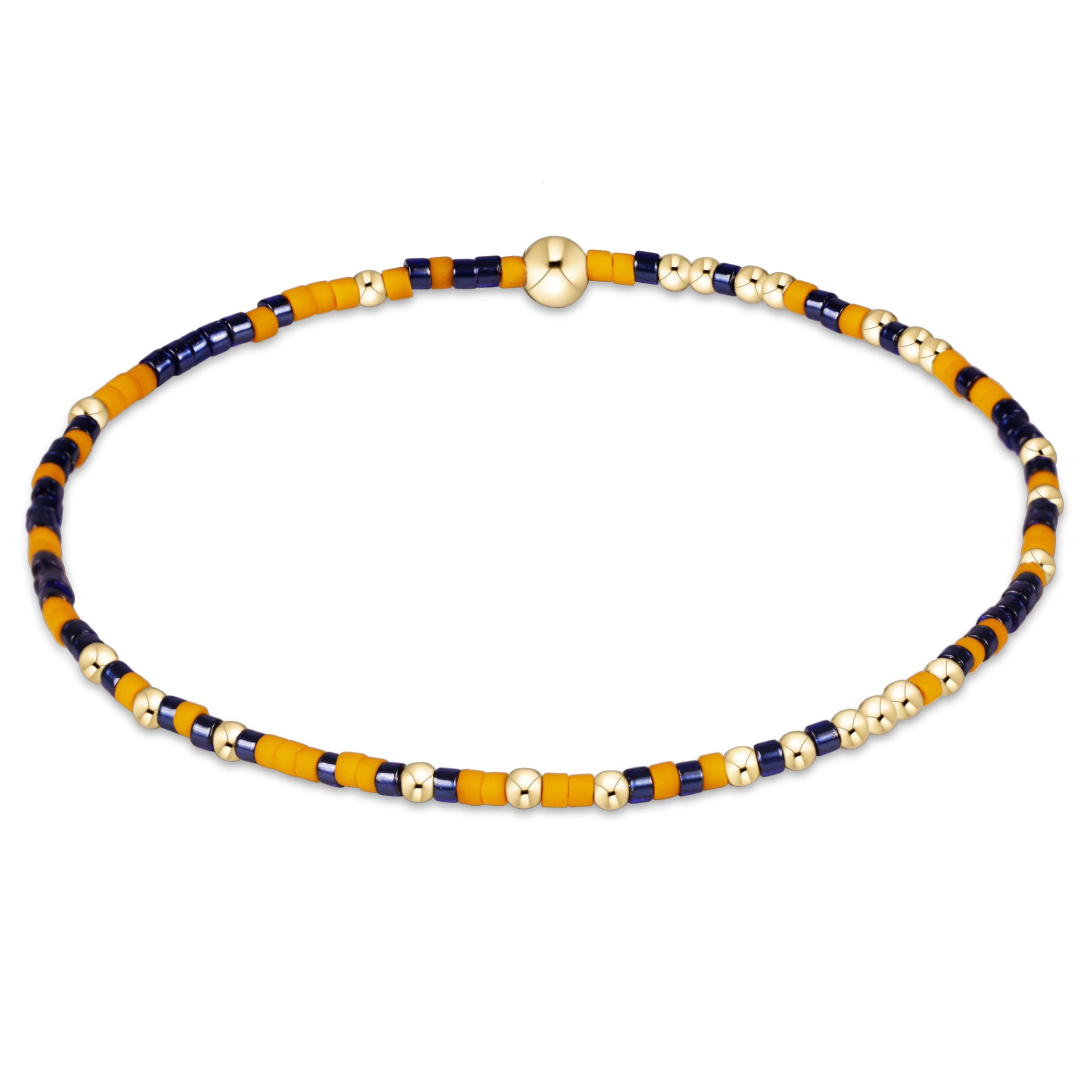 Gameday Hope Unwritten Bracelet - Golden Yellow-Navy