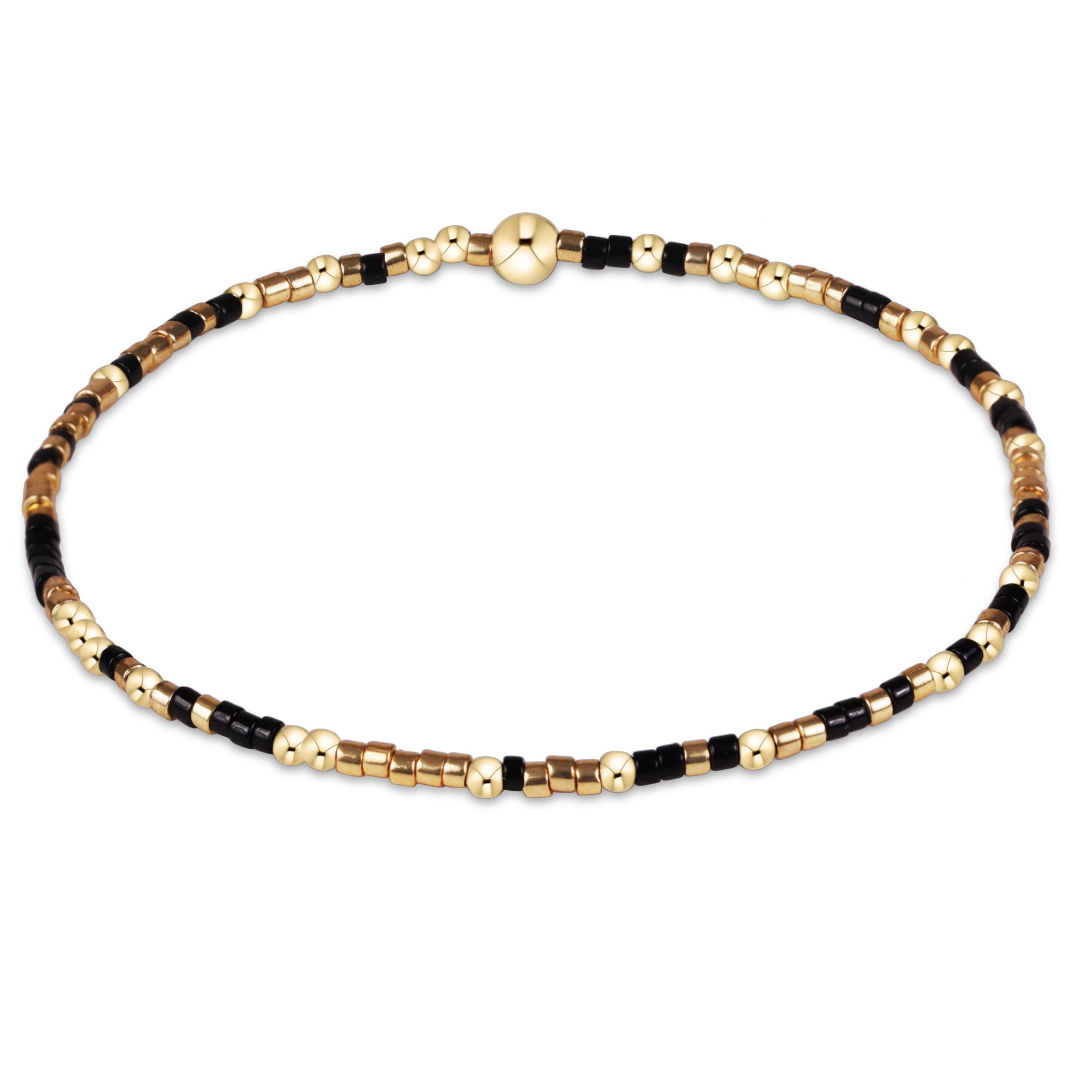 Gameday Hope Unwritten Bracelet - Gold Luster-Black