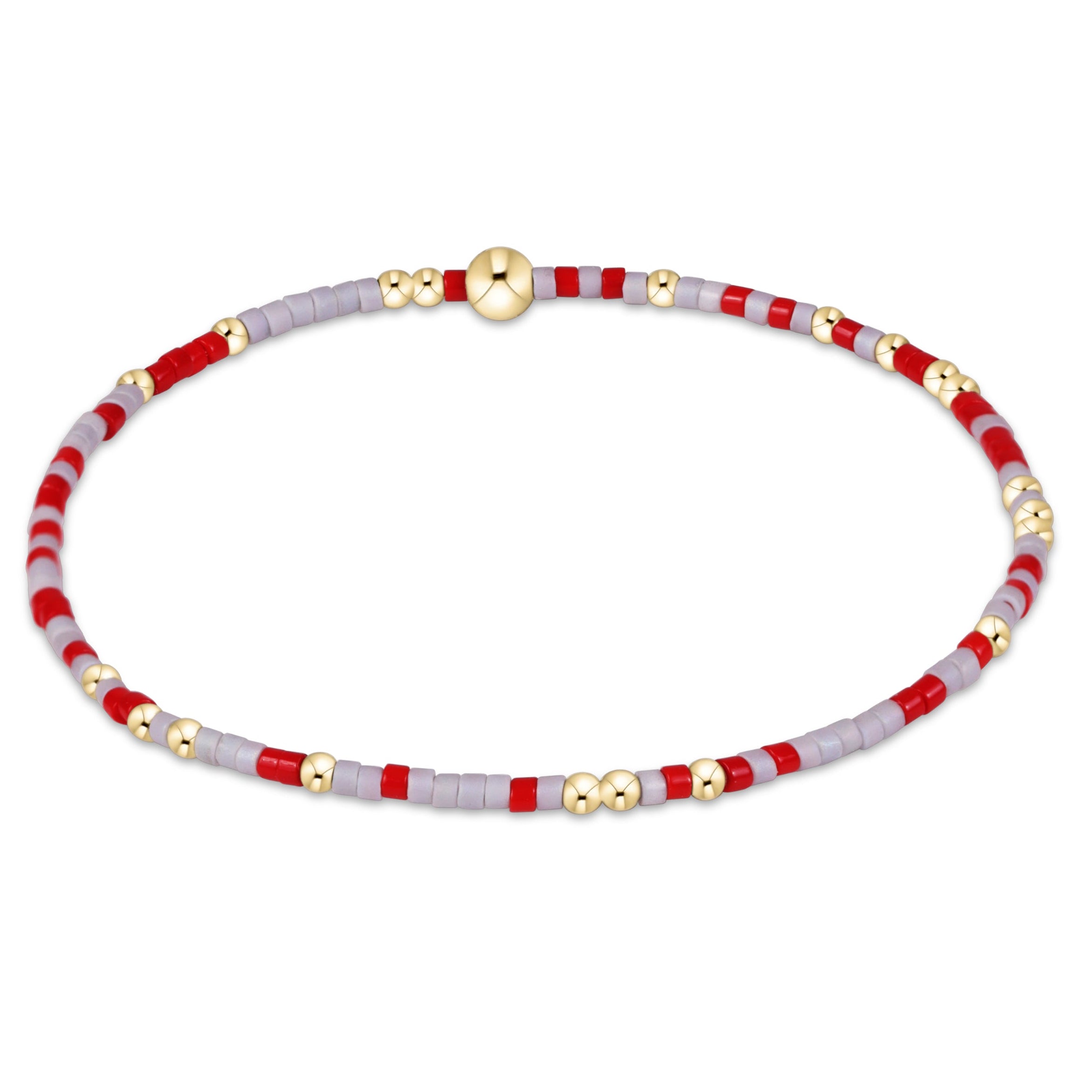 Gameday Hope Unwritten Bracelet - Red-Grey