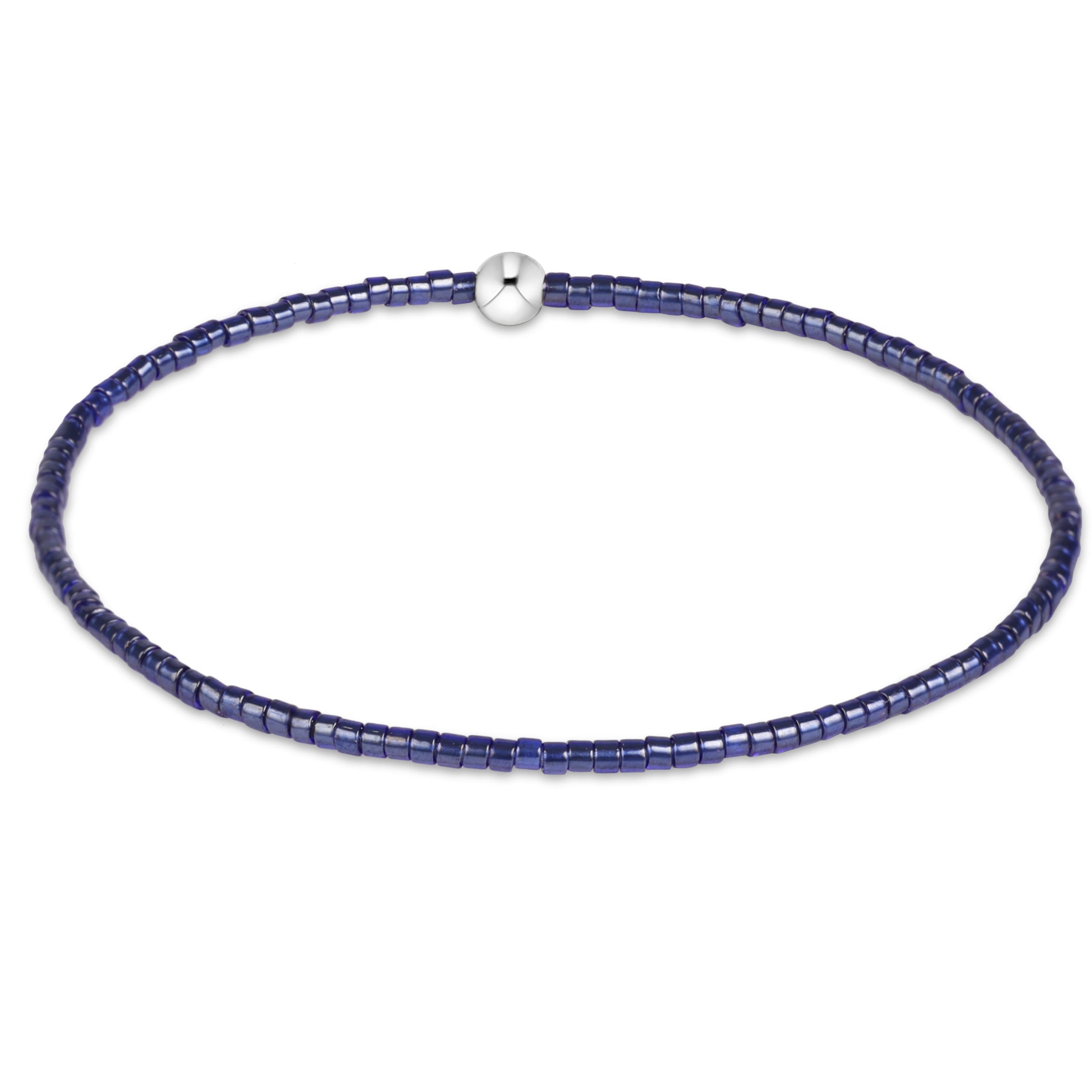 Hope Classic Sterling Bracelet - Navy