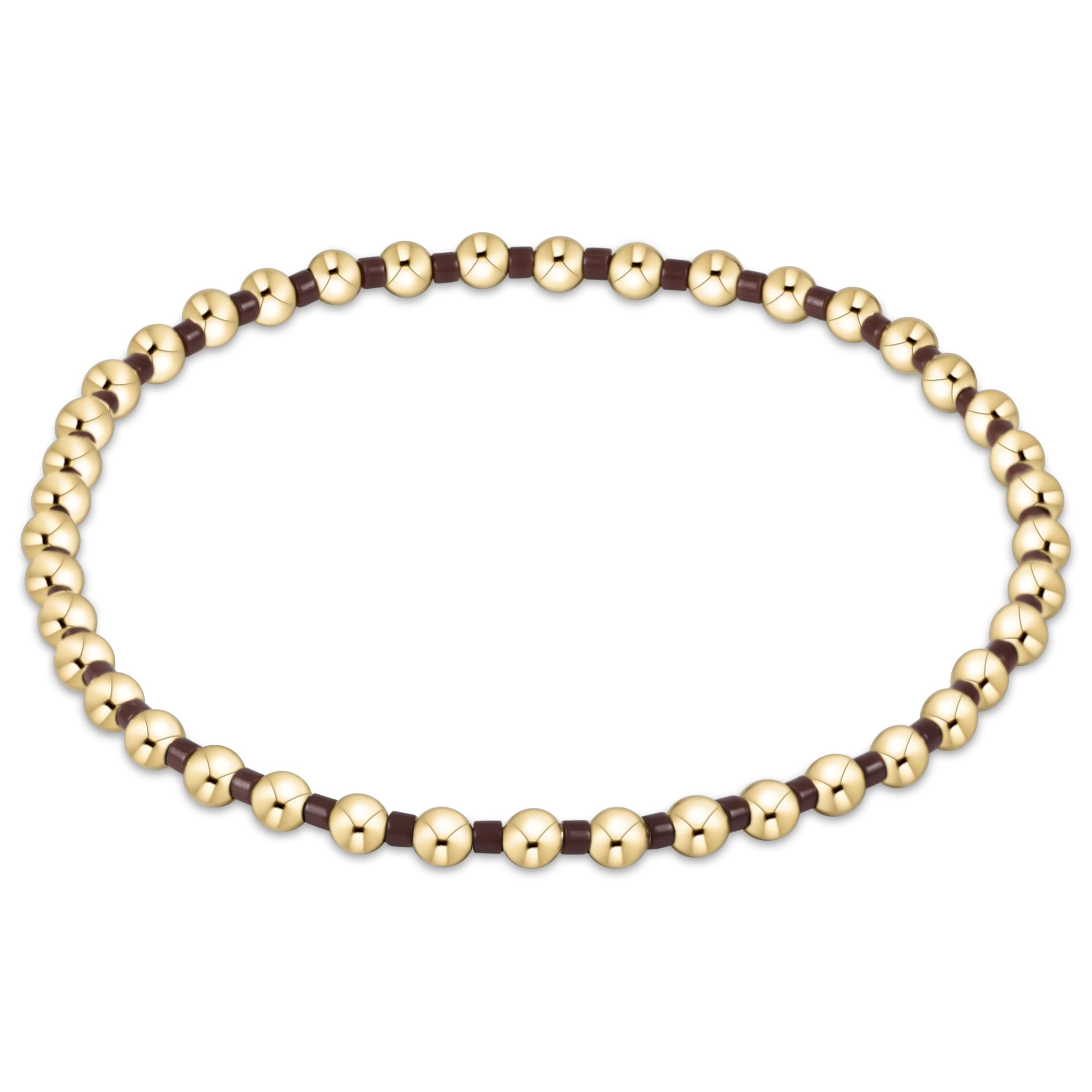 Hope Grateful Bracelet - Chocolate