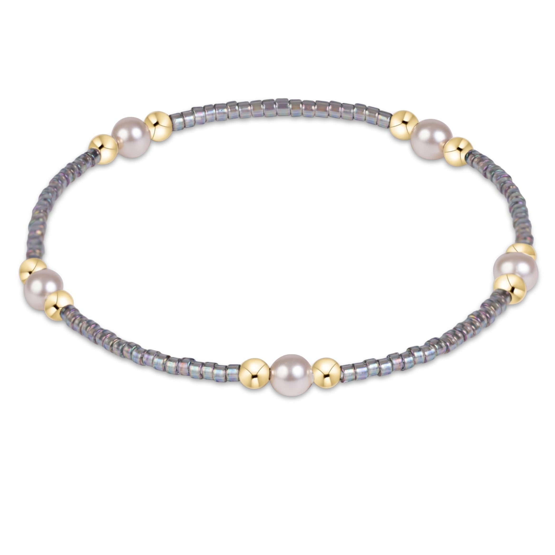 Hope Purpose Pearl Bracelet - Morning Mist