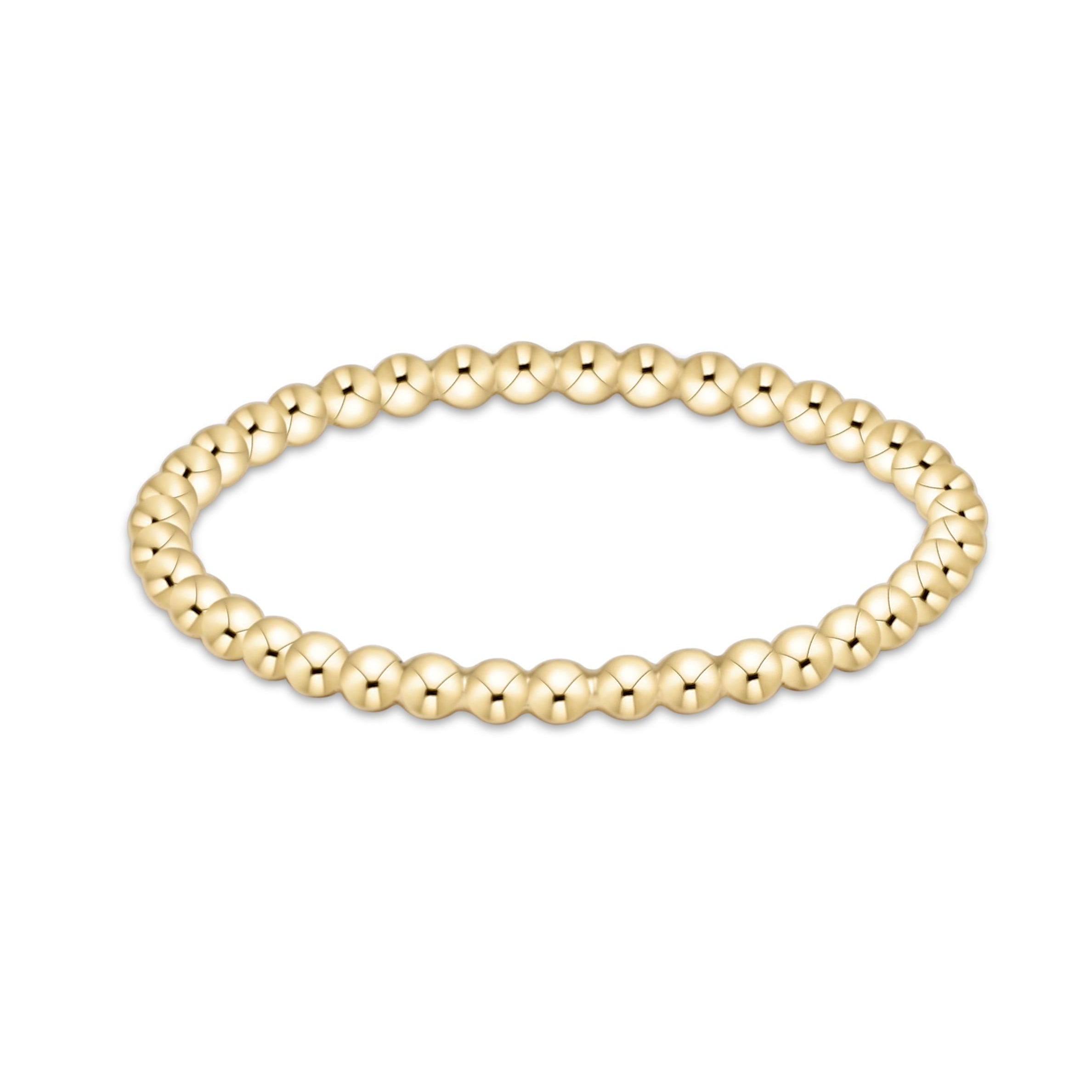 Classic Gold 1.5mm Bead Ring