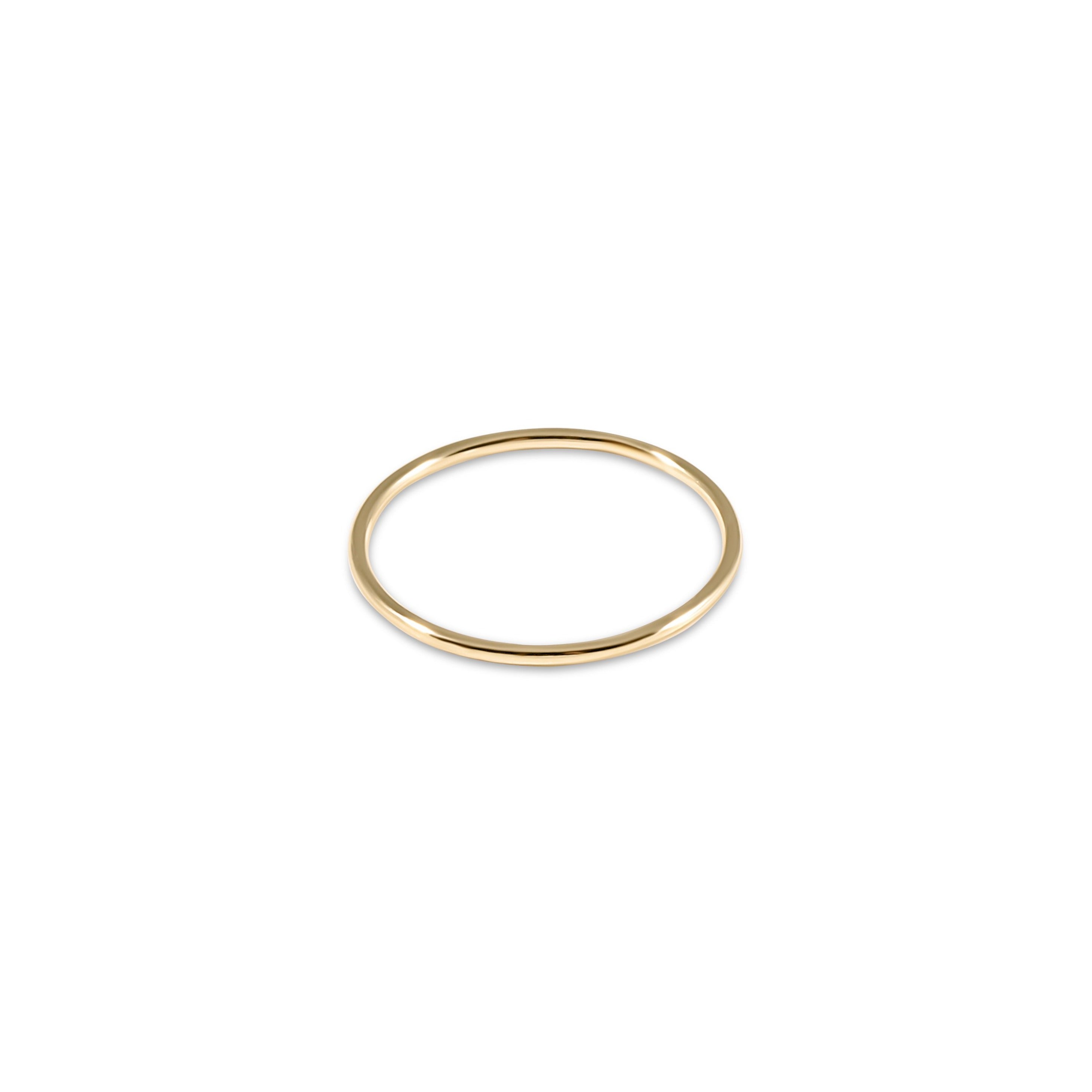 Classic Gold Thin Band Ring