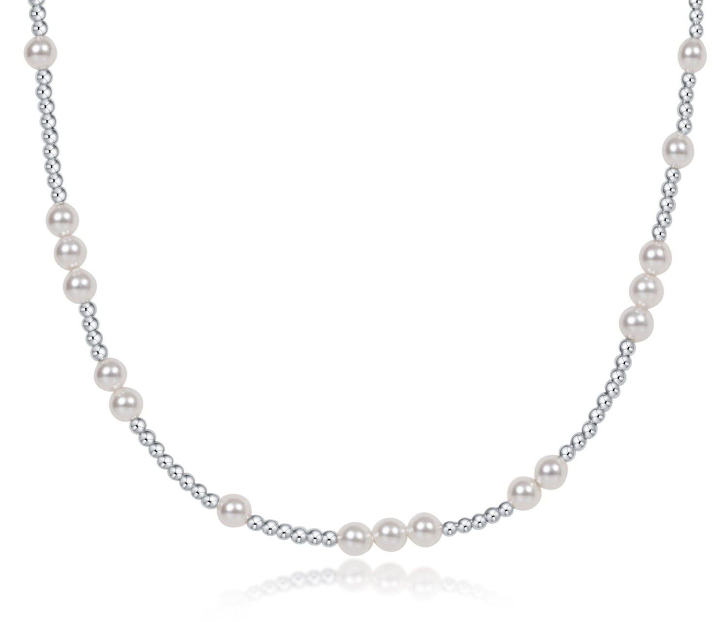15" Choker Hope Unwritten Sterling - Pearl