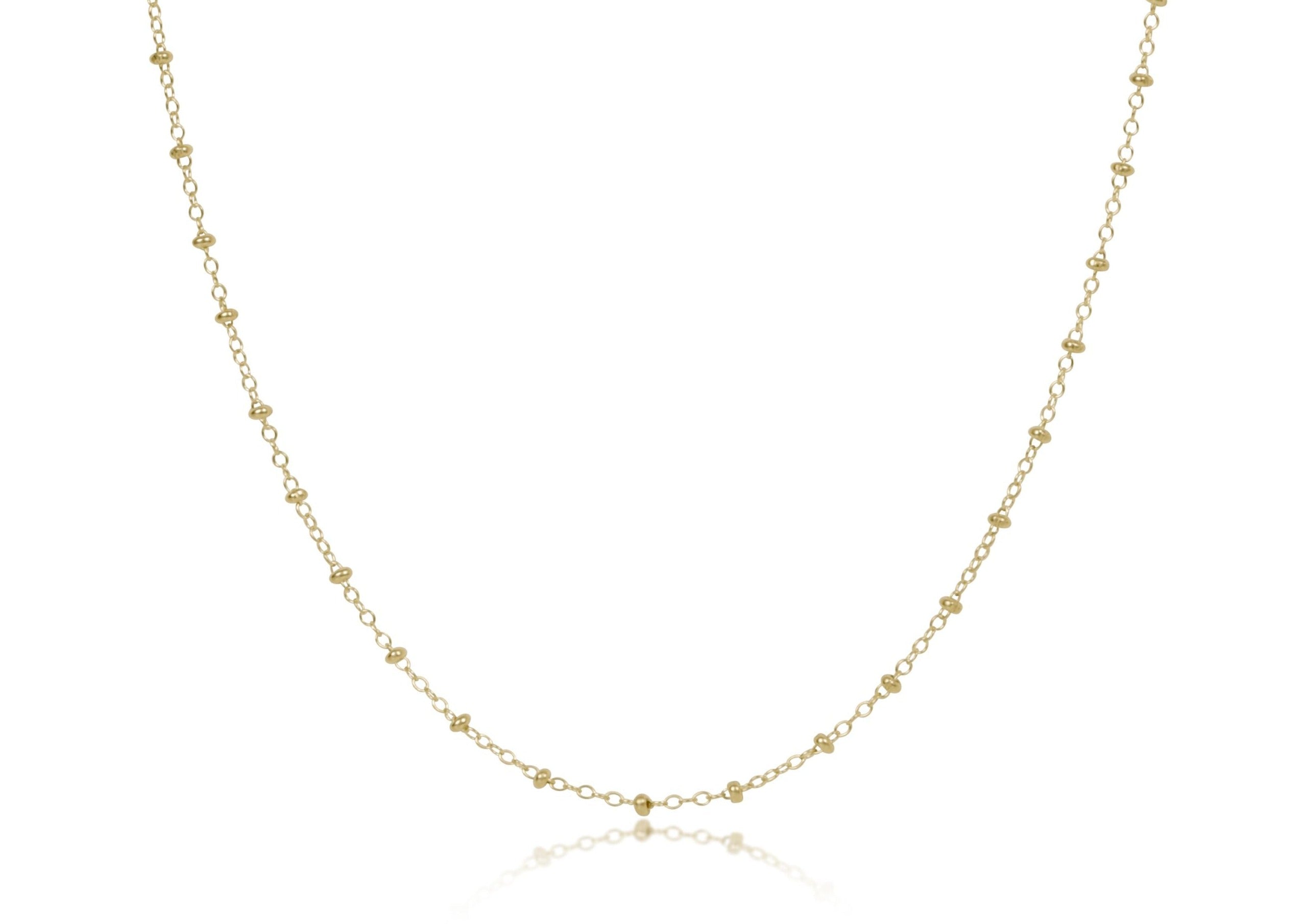 Choker Simplicity Chain Gold - Classic Gold 2mm