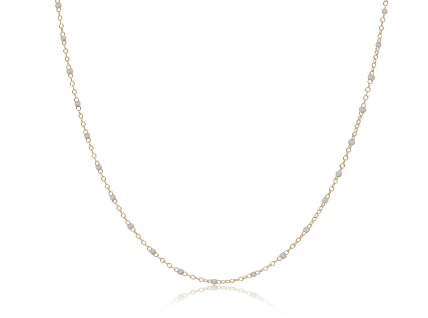Choker Simplicity Chain Gold - 2mm Pearl