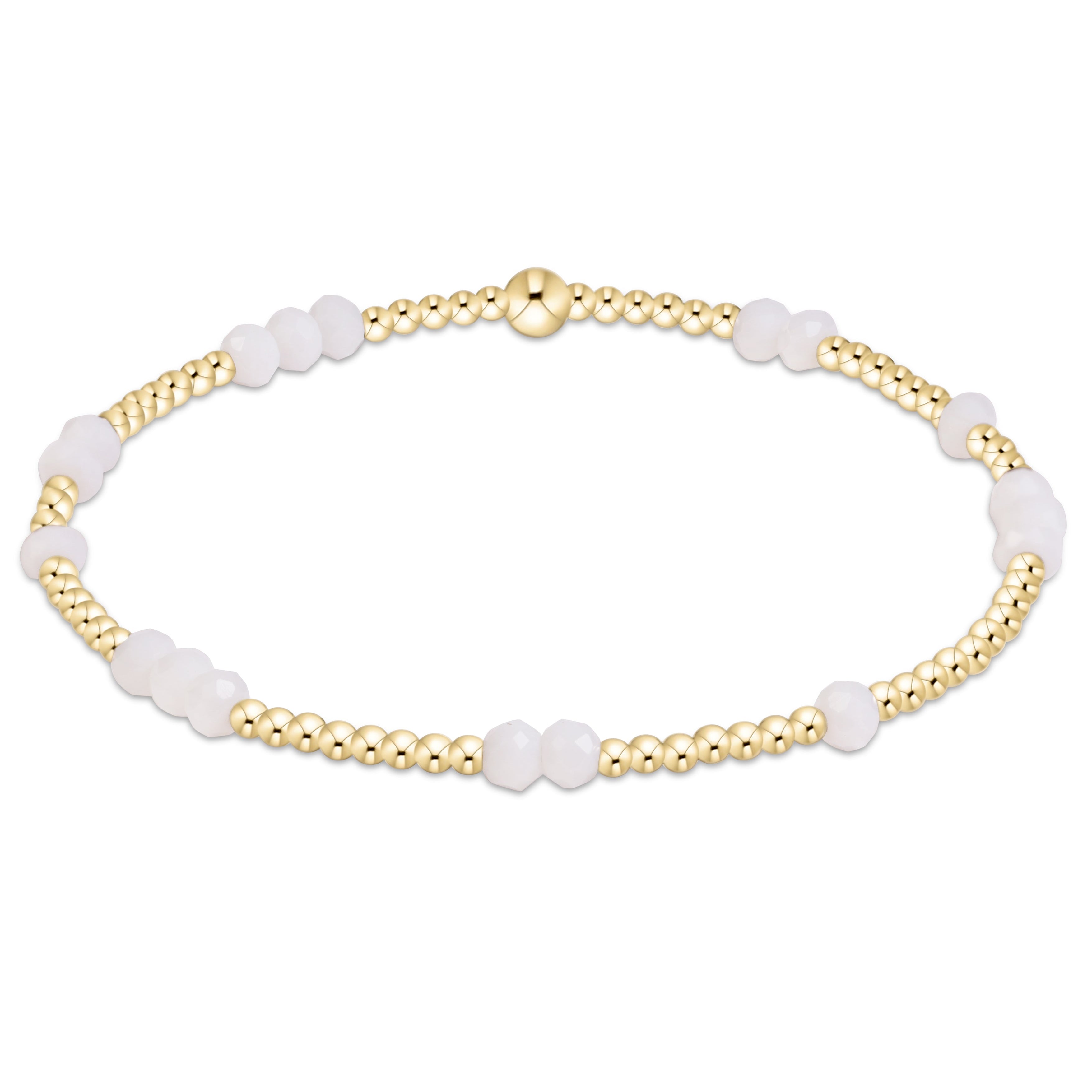 Gameday Flirty Hope Unwritten Bracelet - White