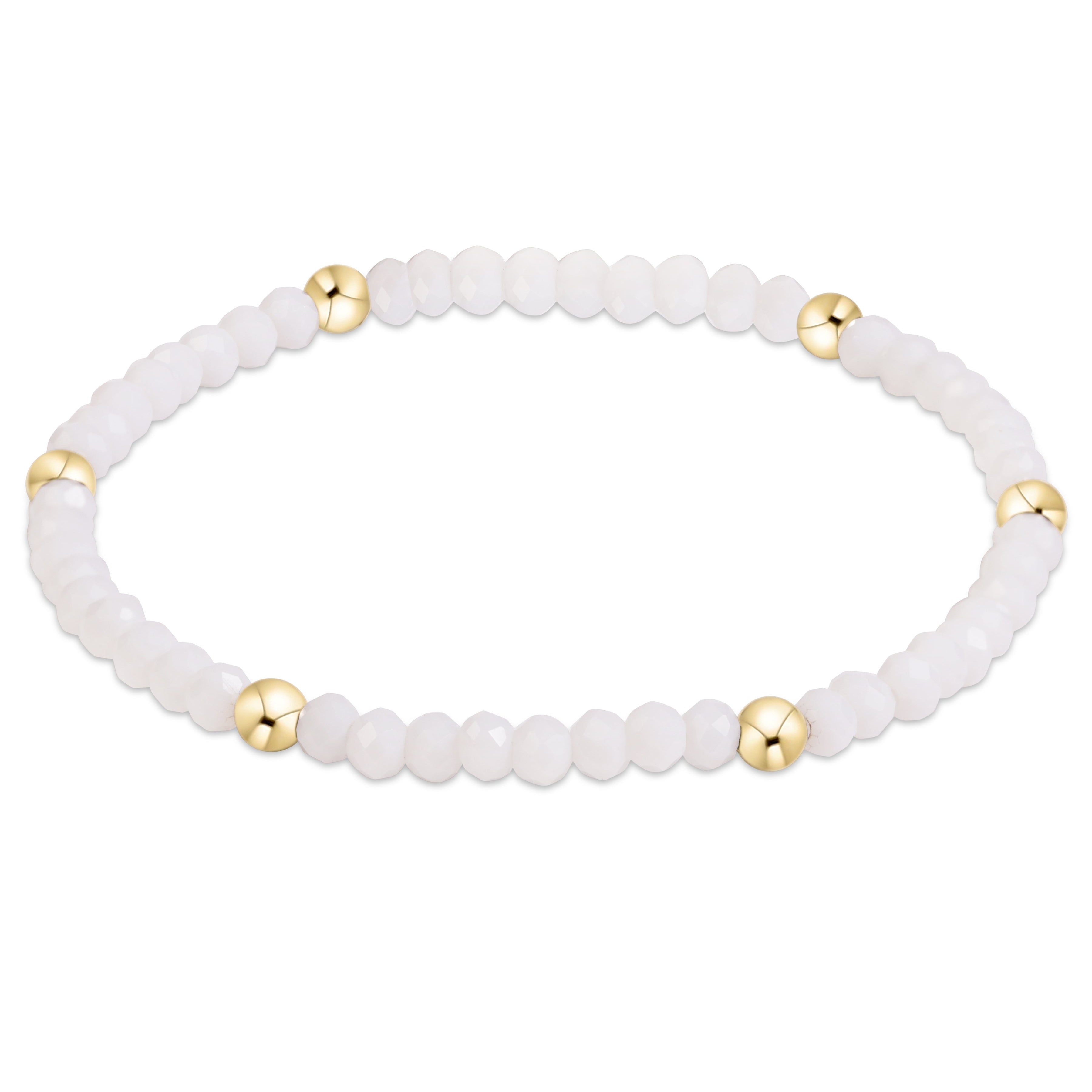 Gameday Flirty Presence Bracelet - White