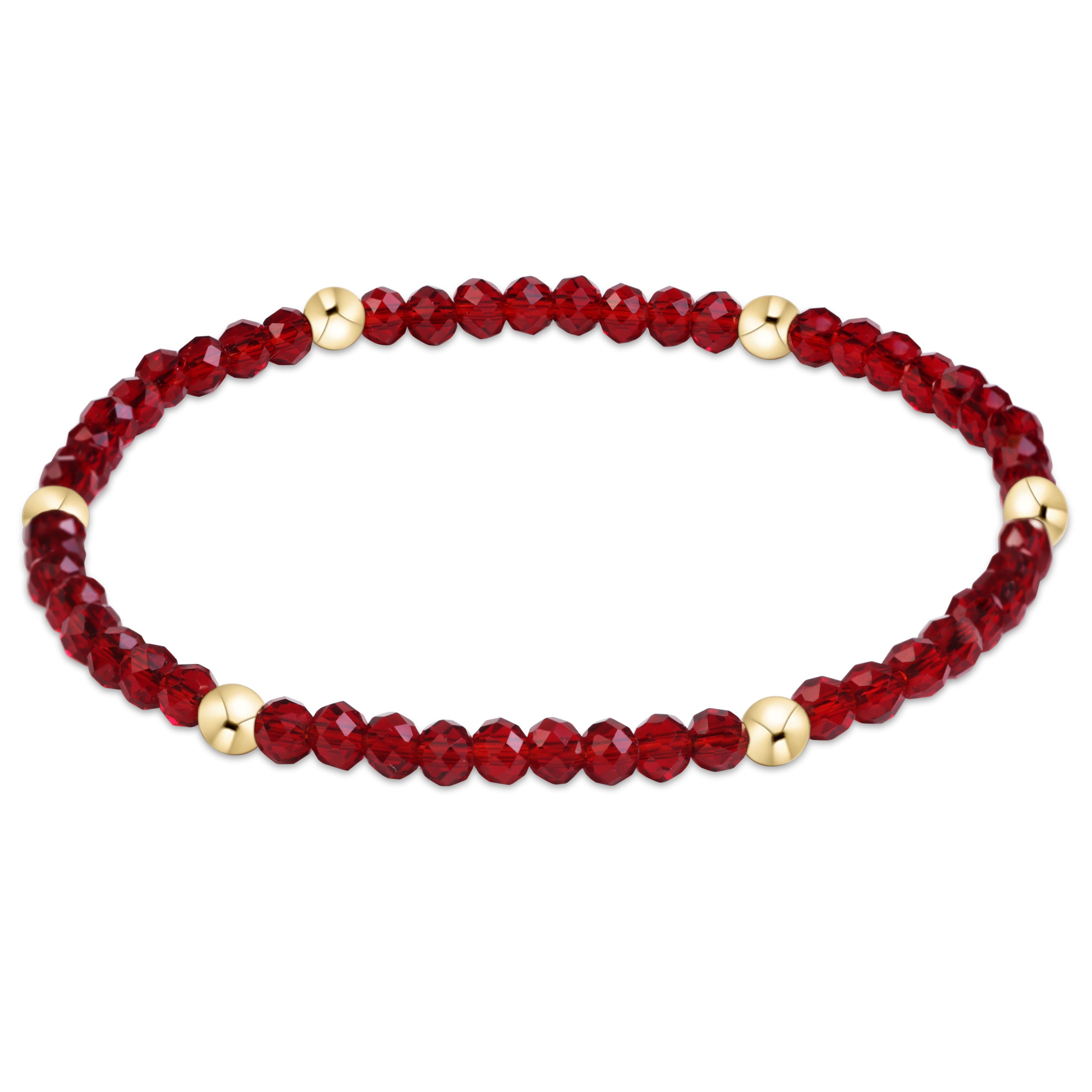 Gameday Flirty Presence Bracelet - Maroon