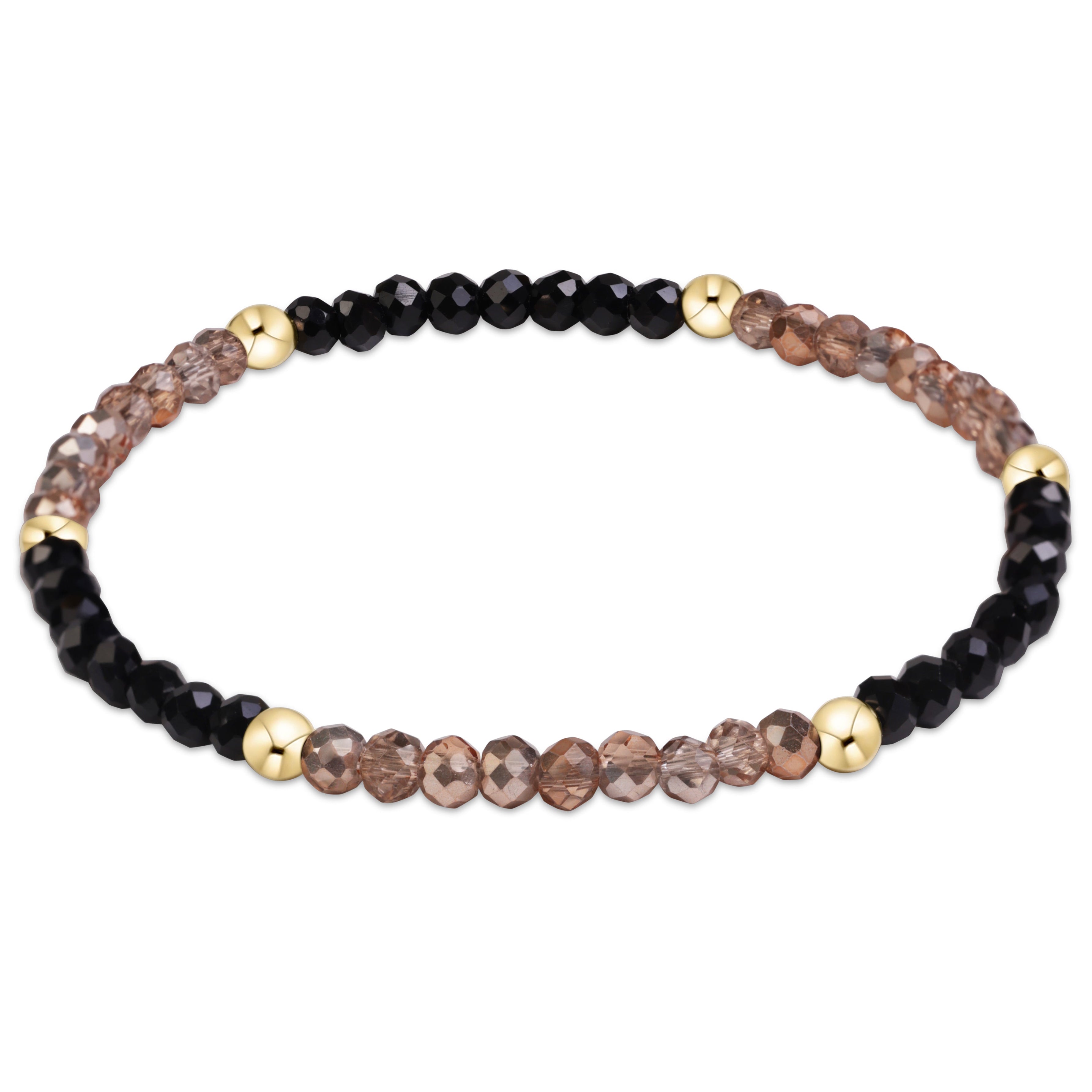 Gameday Flirty Presence Bracelet - Gold Luster - Black