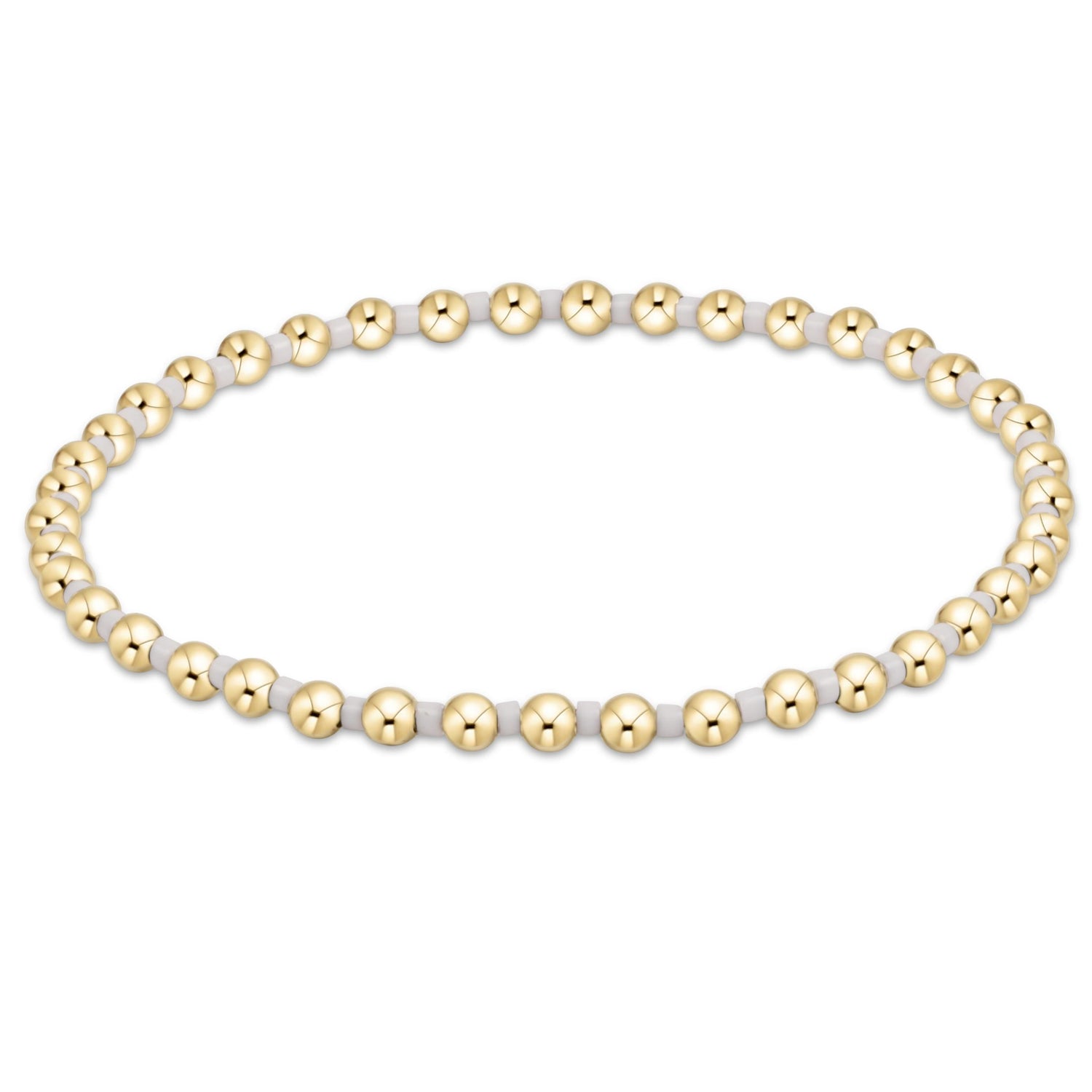 Hope Grateful Bracelet - White