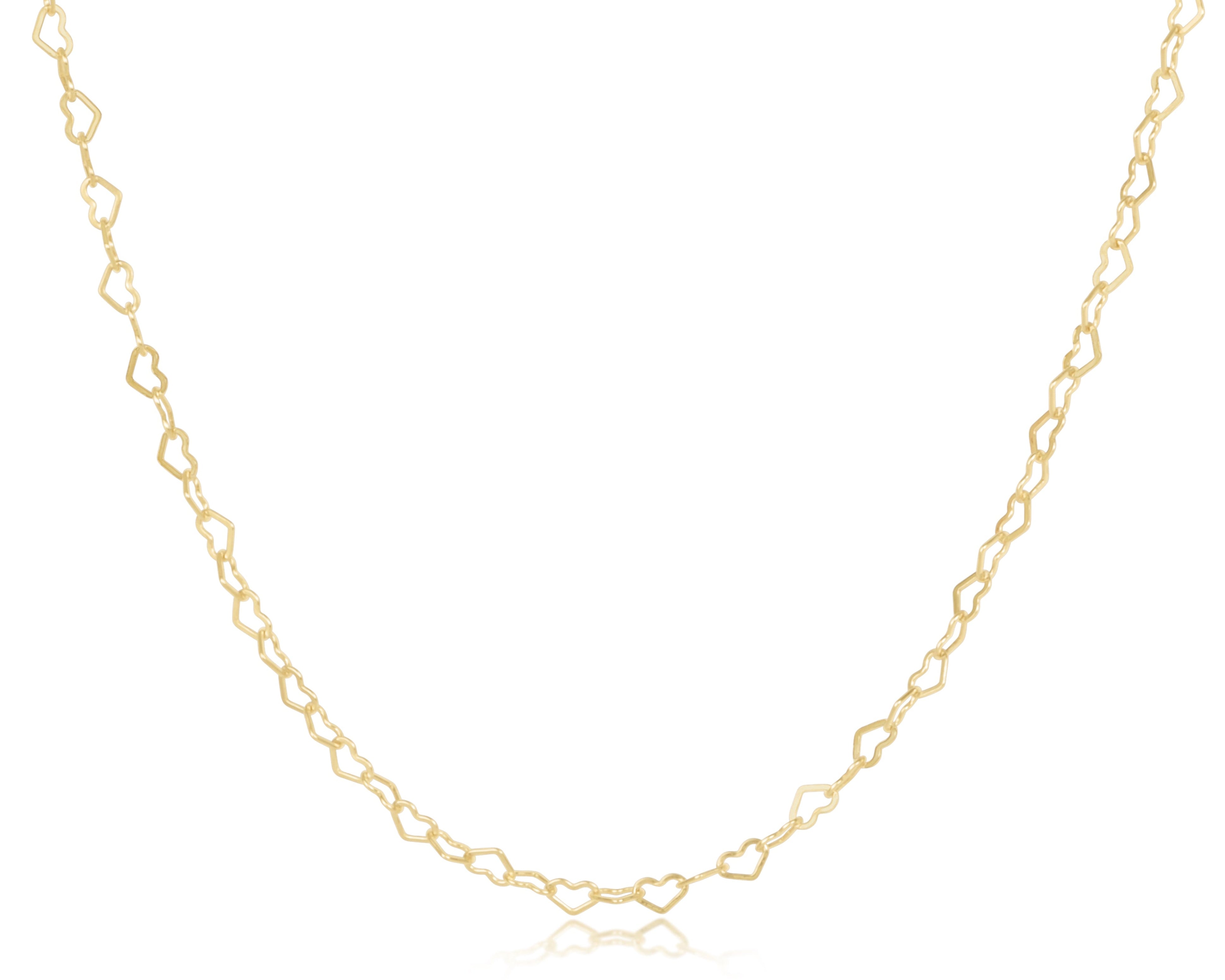 Choker Love Chain - Gold