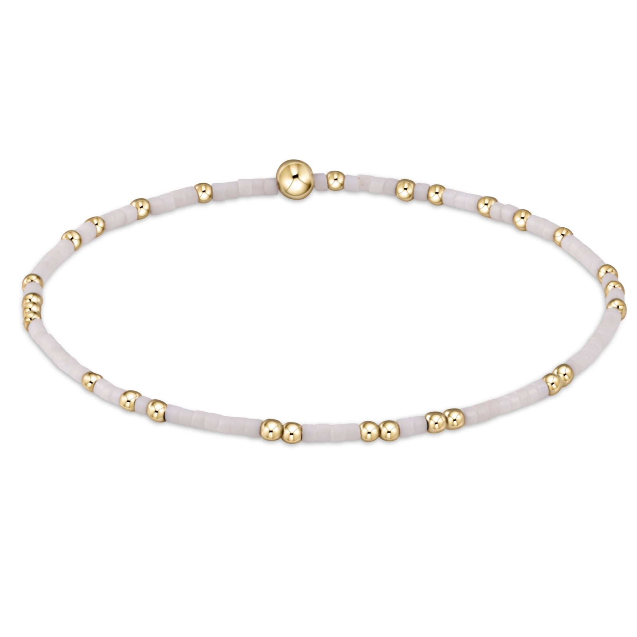 Hope Unwritten Bracelet - White