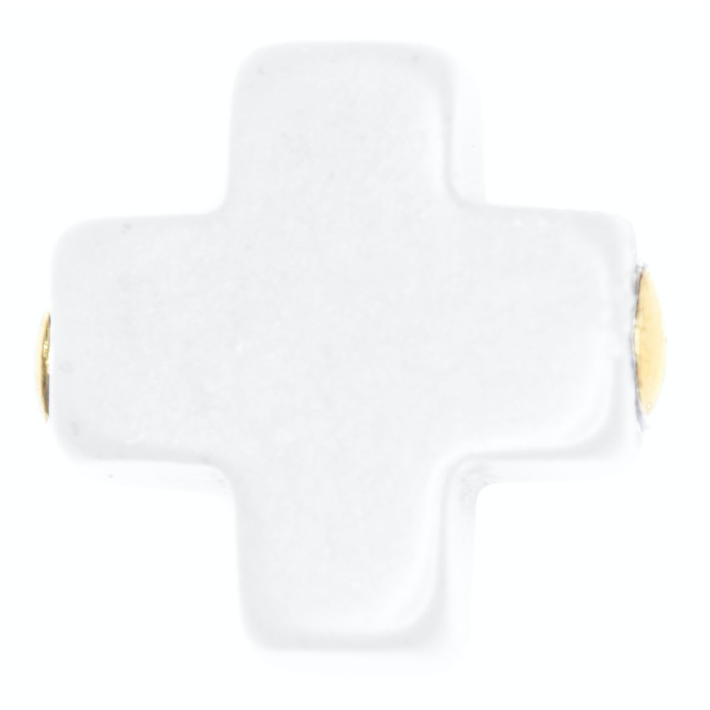 egirl signature cross necklace gold 14"