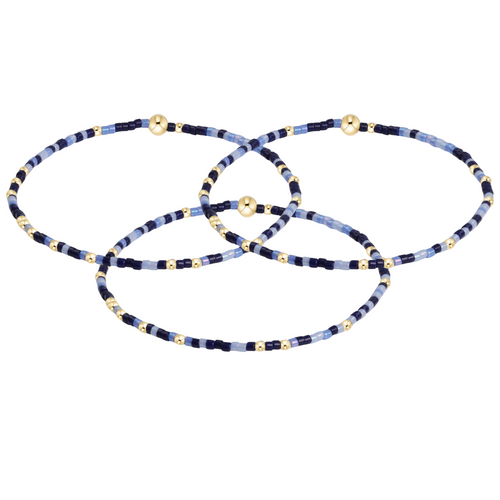 hope unwritten bracelet - bringin' blue-ty back (set of 3)