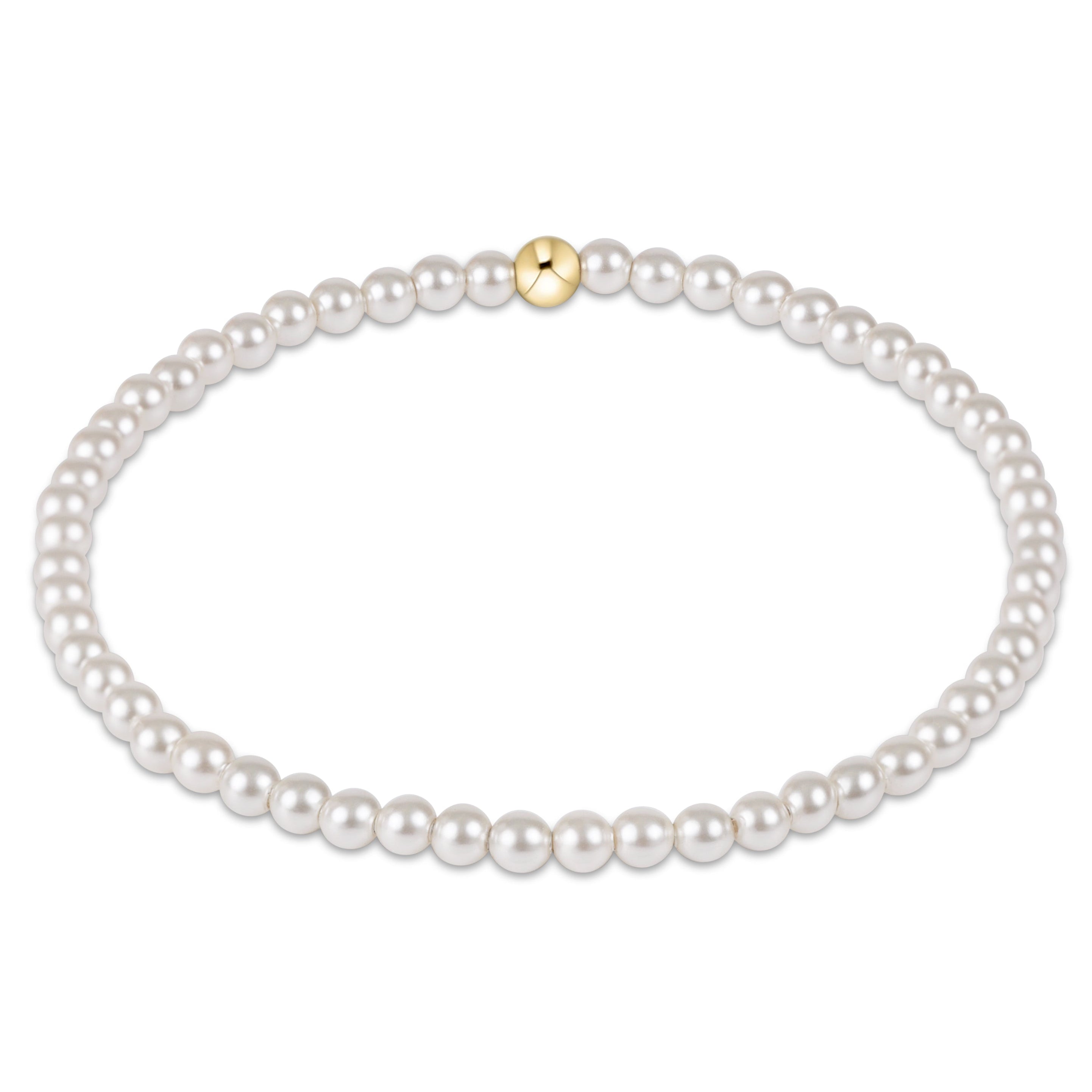 egirl Classic Pearl 3mm Bead Bracelet