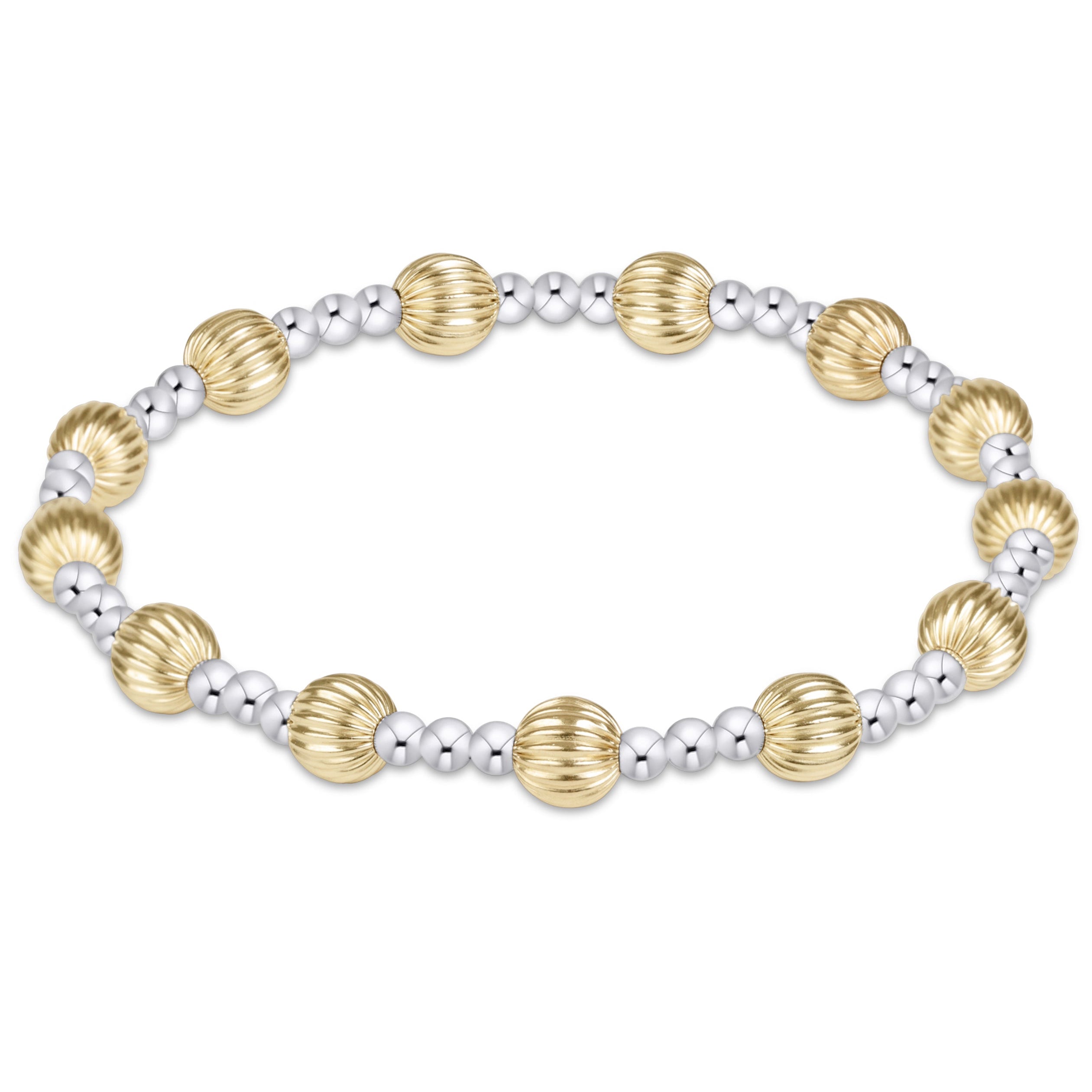 Dignity Sincerity Mixed Metal 6mm Bracelet