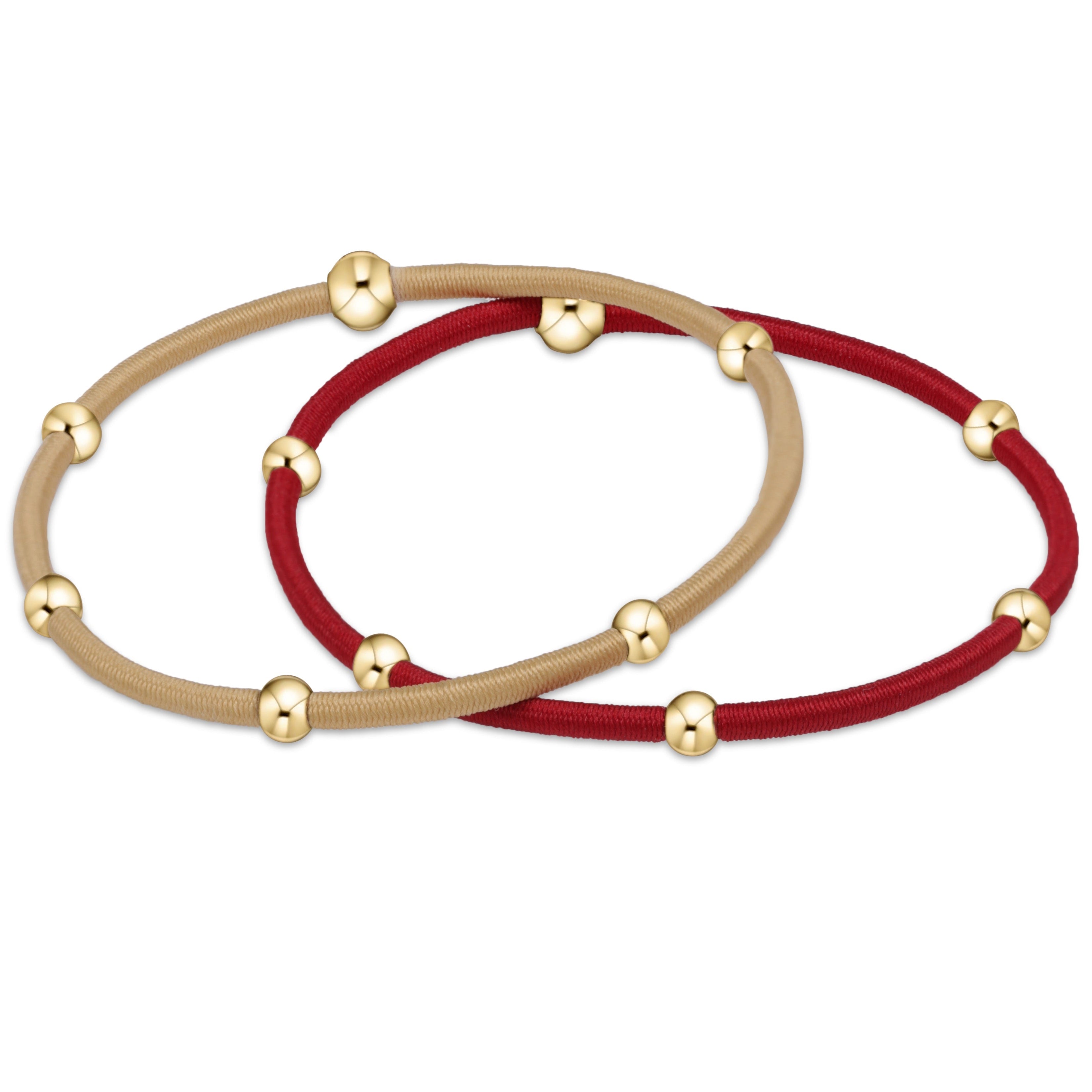 Gameday "e"ssentials Set - Gold Luster-Wine