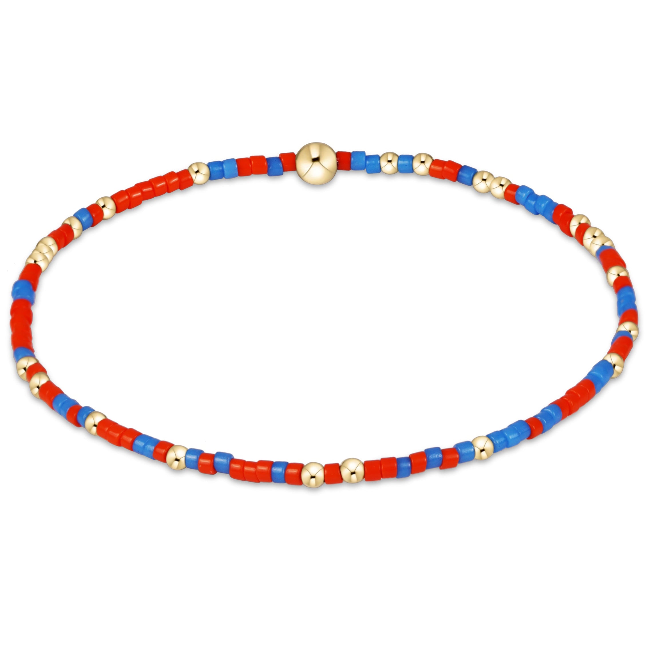 Gameday Hope Unwritten Bracelet - Bright Orange-Cobalt