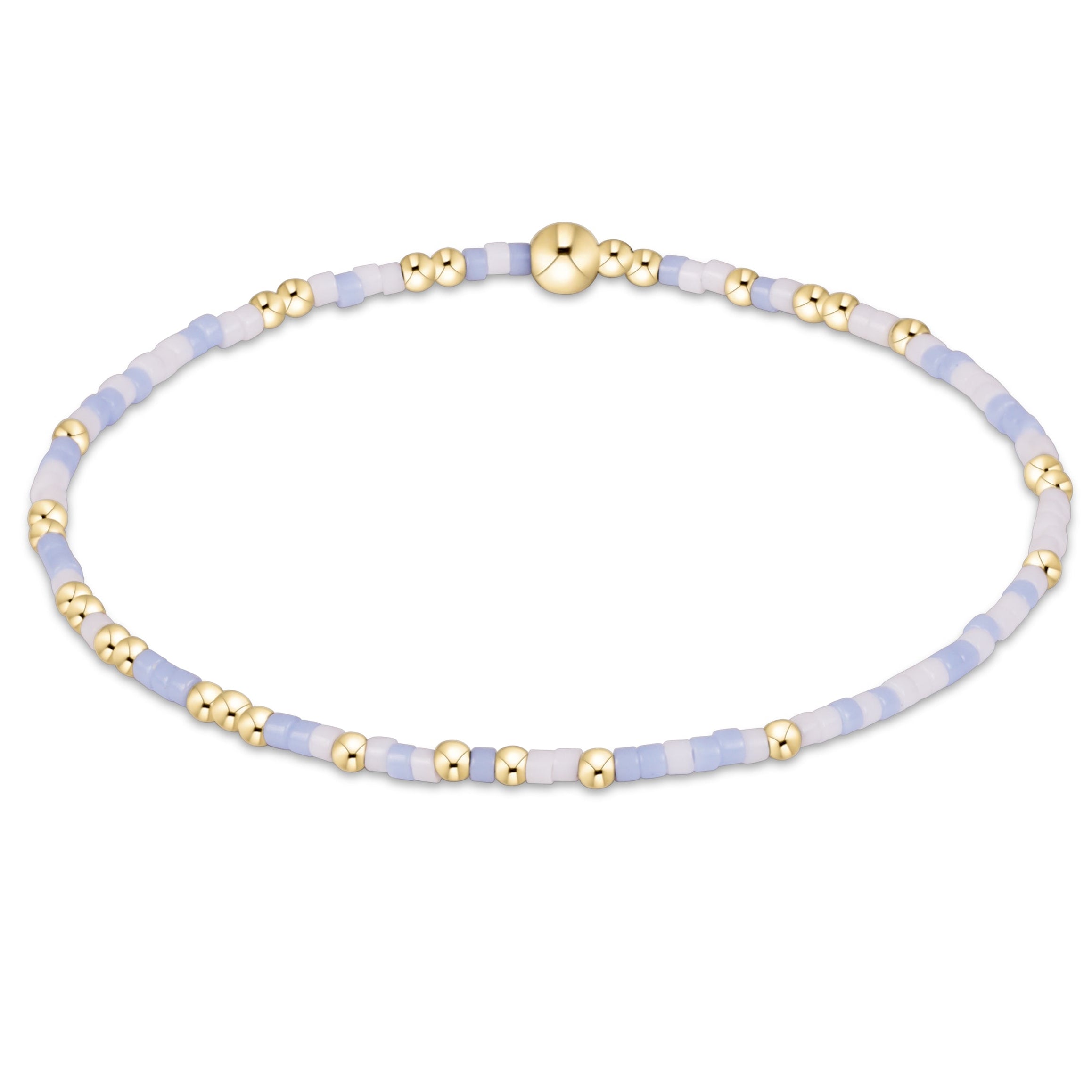 Gameday Hope Unwritten Bracelet - Light Blue-White