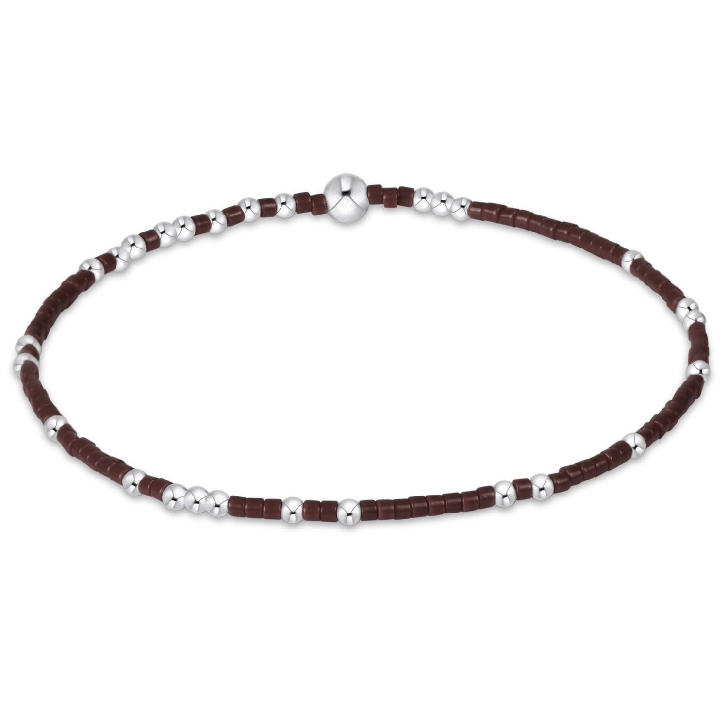 Hope Unwritten Sterling Bracelet - Chocolate