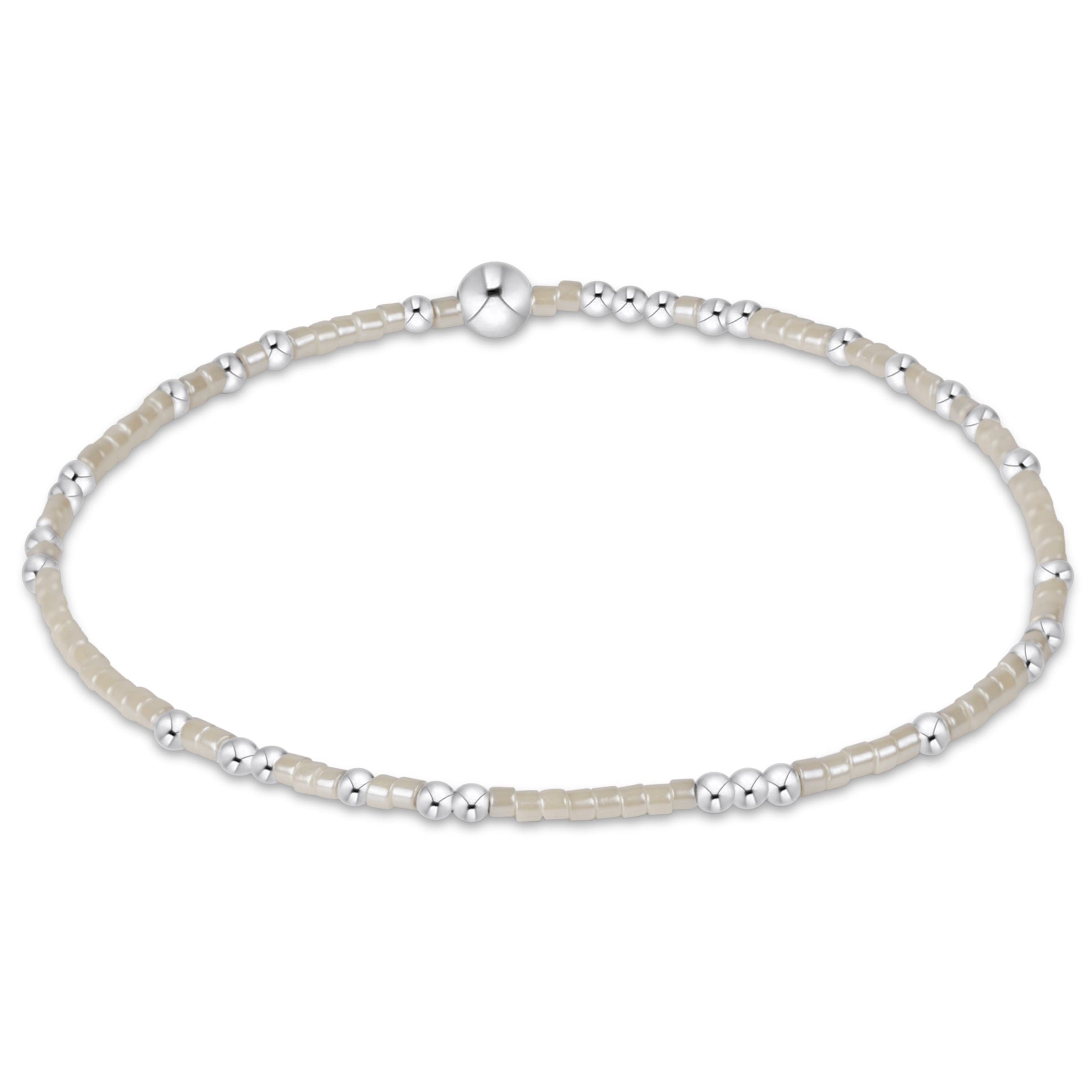 Hope Unwritten Sterling Bracelet - Milkshake