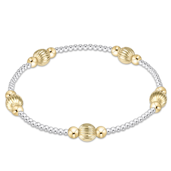 Six Trece & 1199 Bracelet 新品未使用品 Purpose Dignity 6mm Mixed Metal Bracelet | enewton