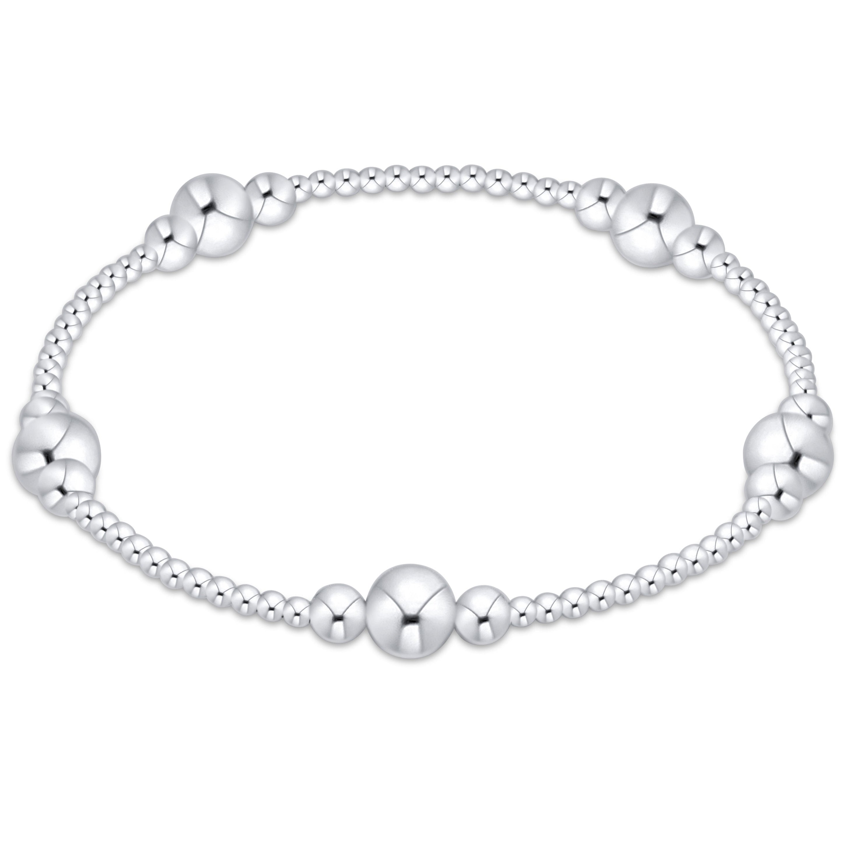 purpose sterling 6mm bead bracelet