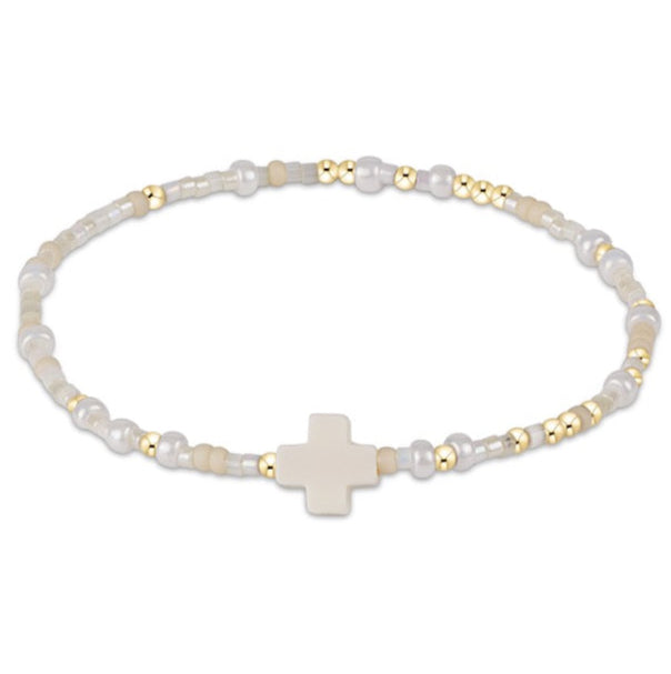 egirl Hope Unwritten Signature Cross Bracelet - Oh Snow You Didn't!
