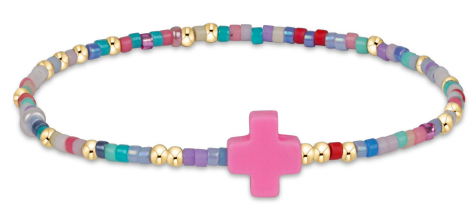 egirl Hope Unwritten Signature Cross Bracelet - Hot Mess