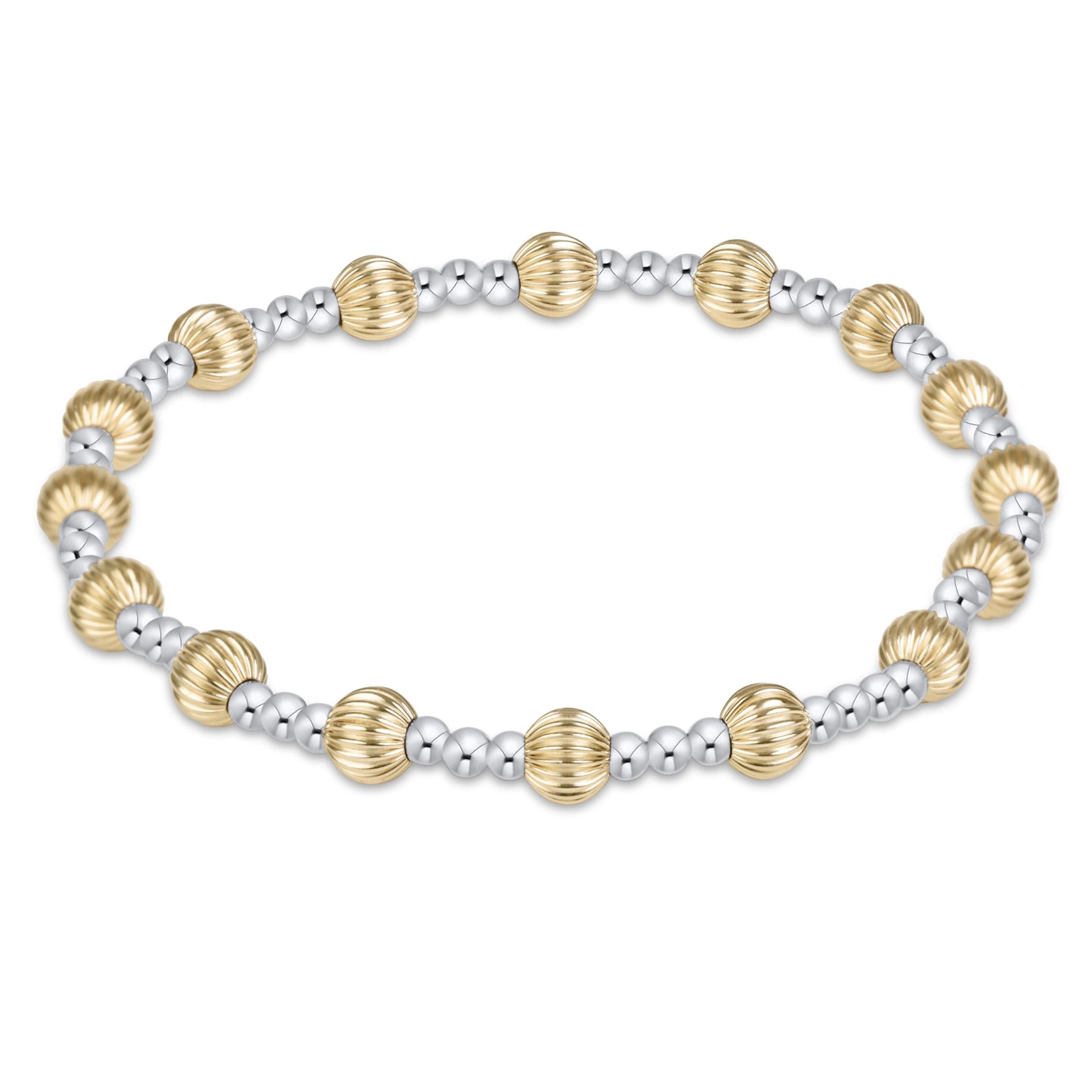 Dignity Sincerity Mixed Metal 5mm Bracelet
