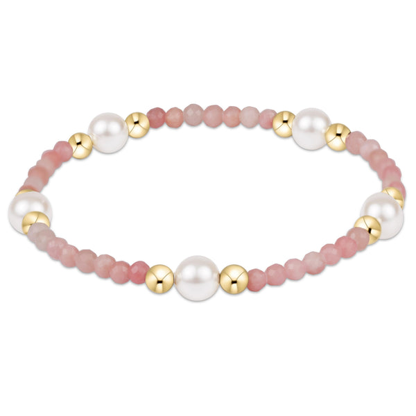 Purpose Pearl 6mm Gem Bracelet - Pink Opal | enewton