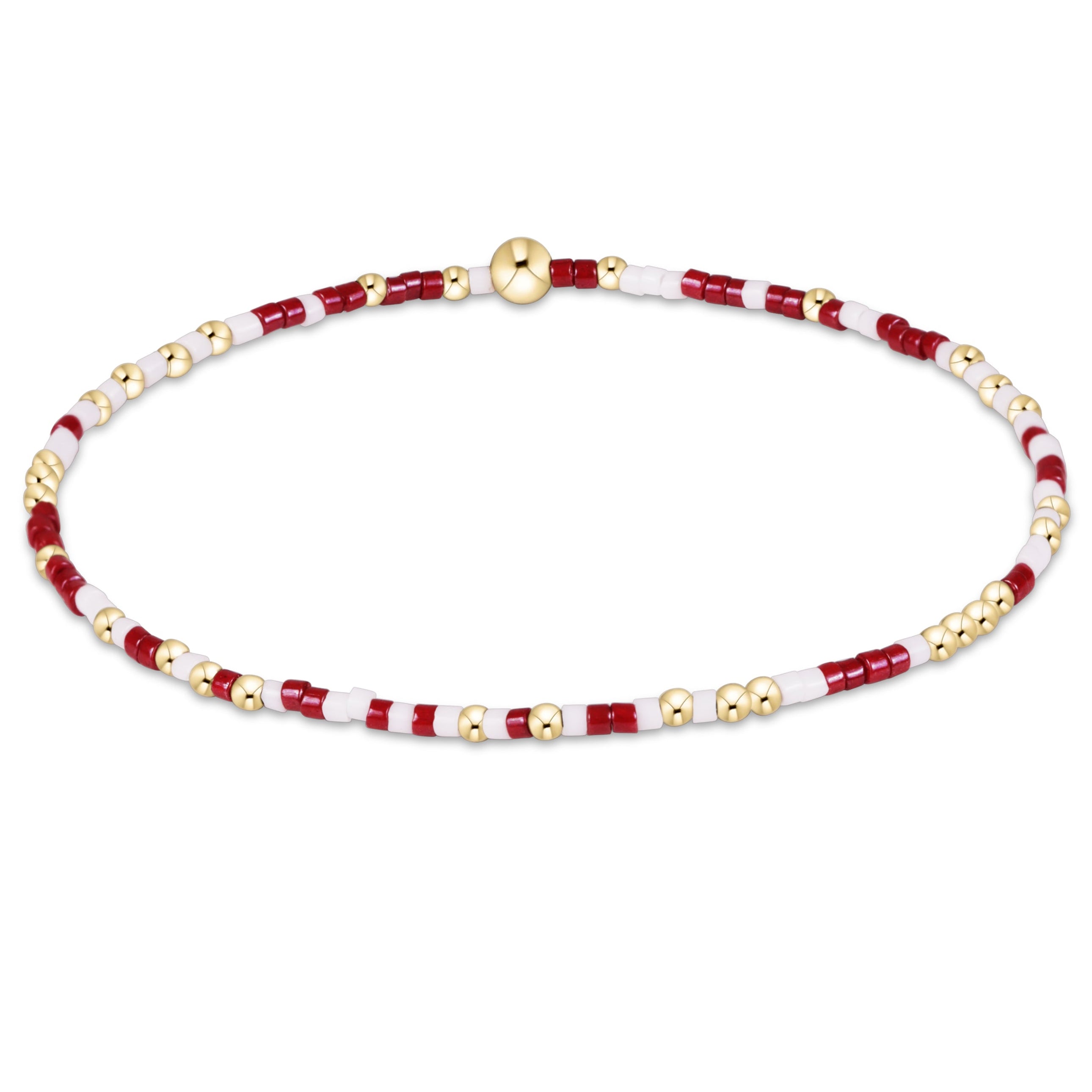Gameday Hope Unwritten Bracelet - Maroon-White