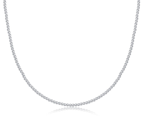 Choker Classic Sterling 2mm Bead