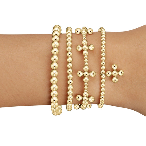 Meaningful Signature Cross Gold Stack of 4