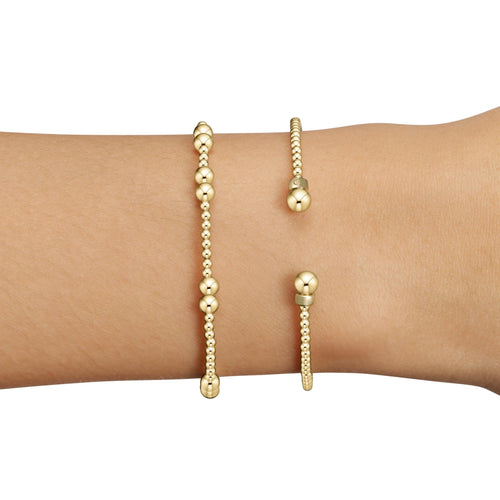 Hope Gold 2mm Cuff - Stack of 2