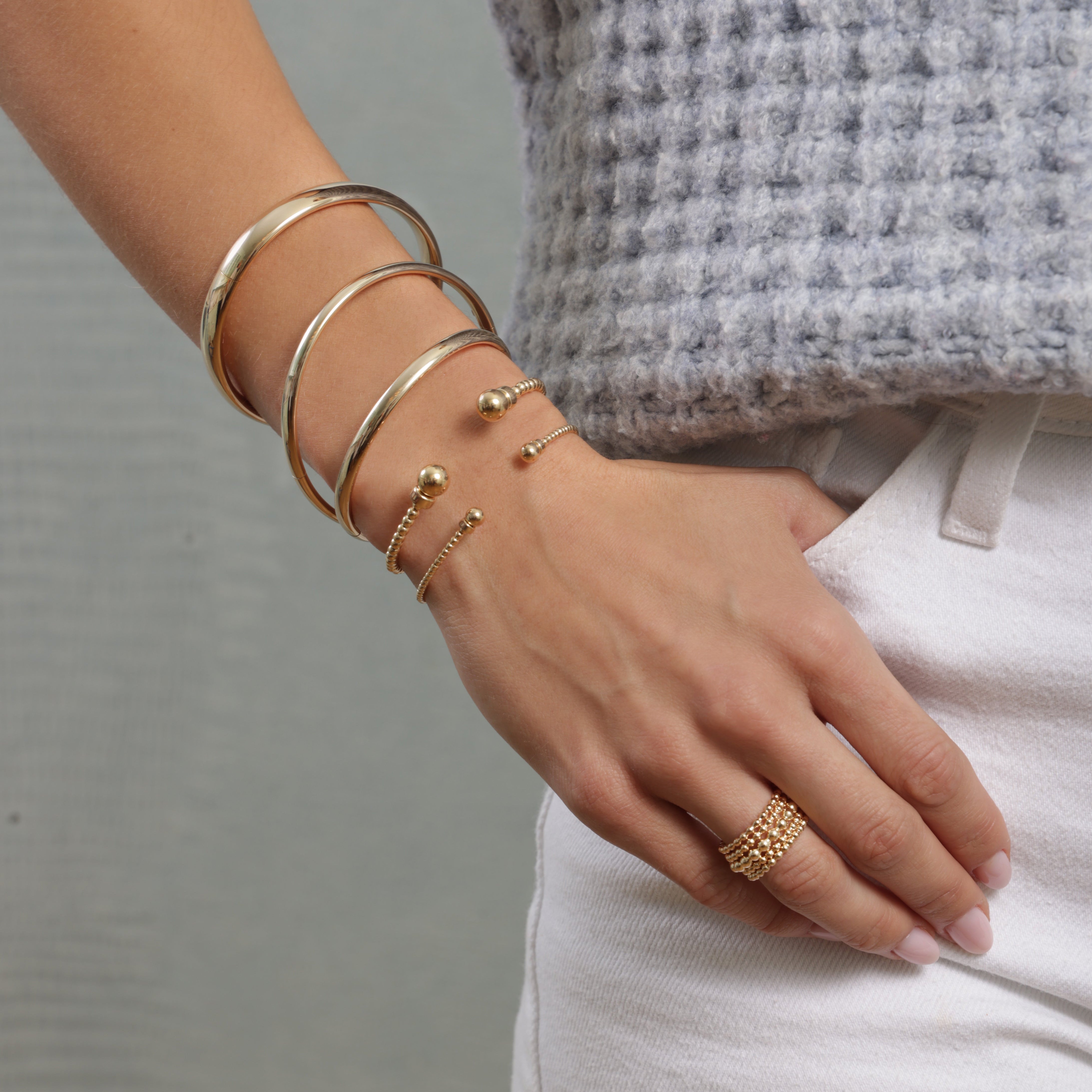 Cherish Gold Comfort Fit Bangle