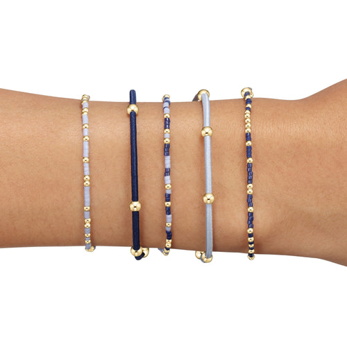 Red Zone Gameday Stack of 5 - Light Blue-Navy