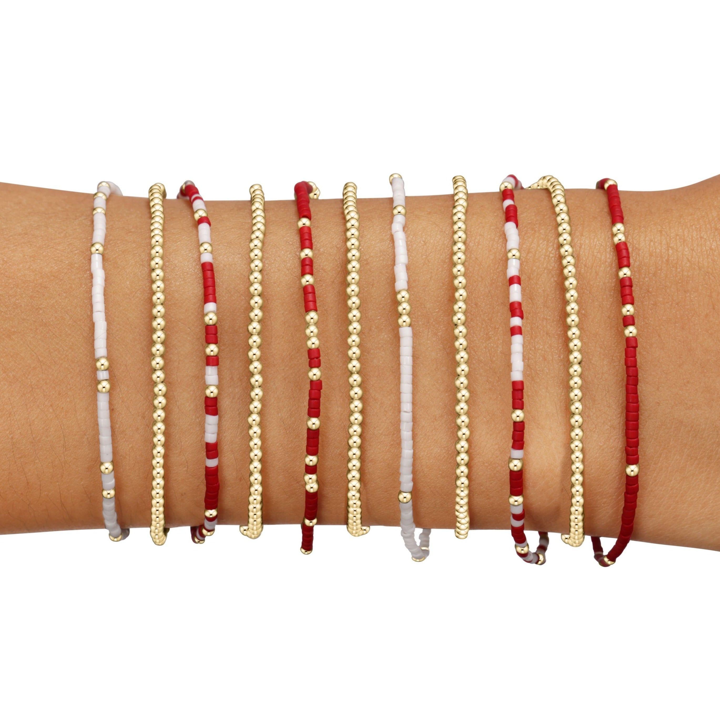 Hail Mary Gameday Stack of 11 - Crimson-White