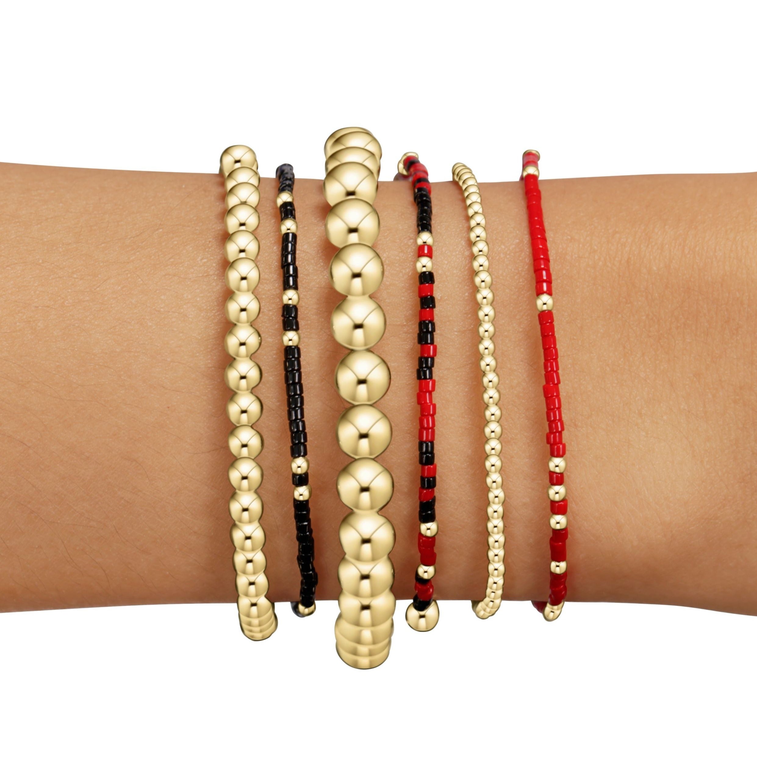 e's Touchdown Gameday Stack of 6 - Bright Red-Onyx