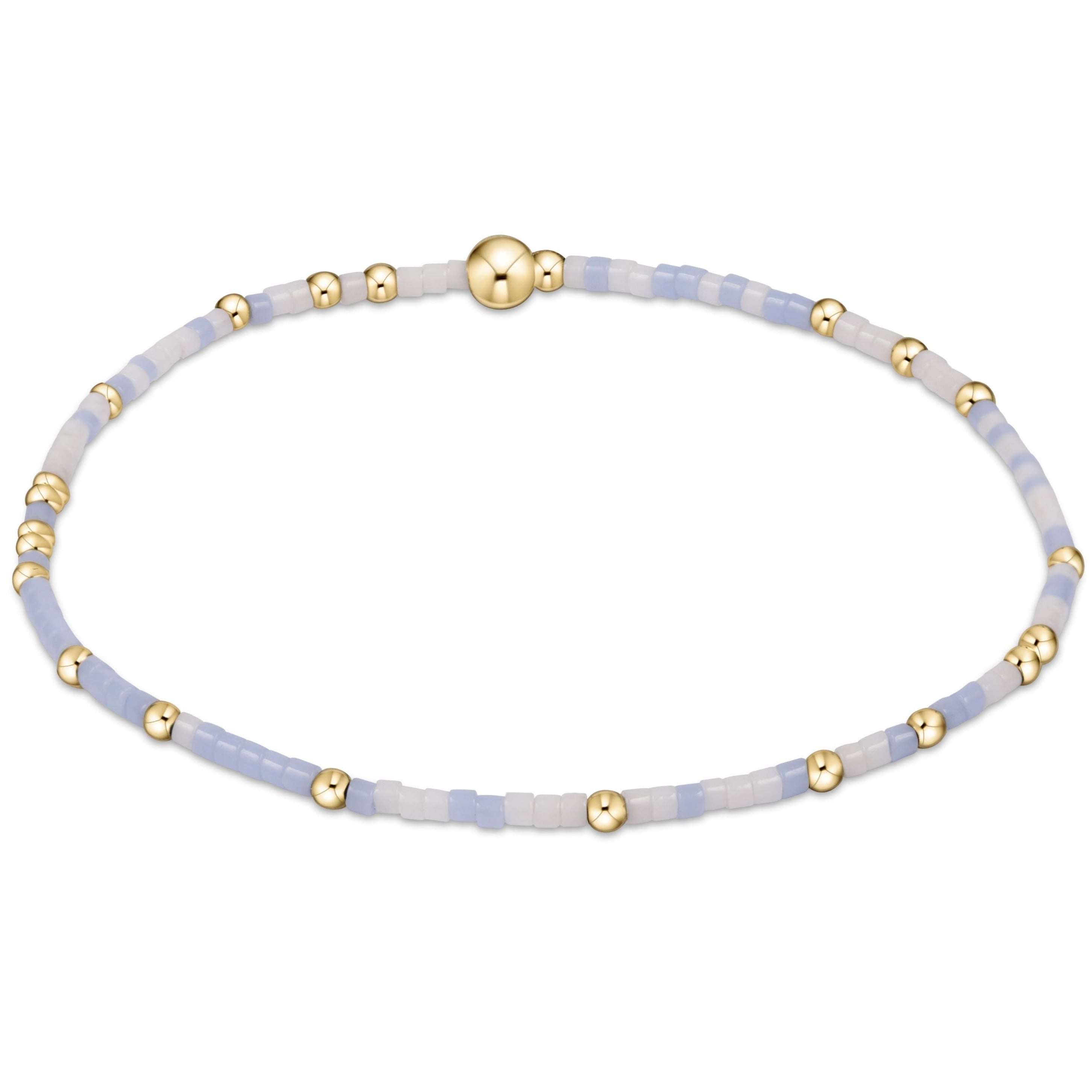 Gameday Hope Unwritten Bracelet - Light Blue-White
