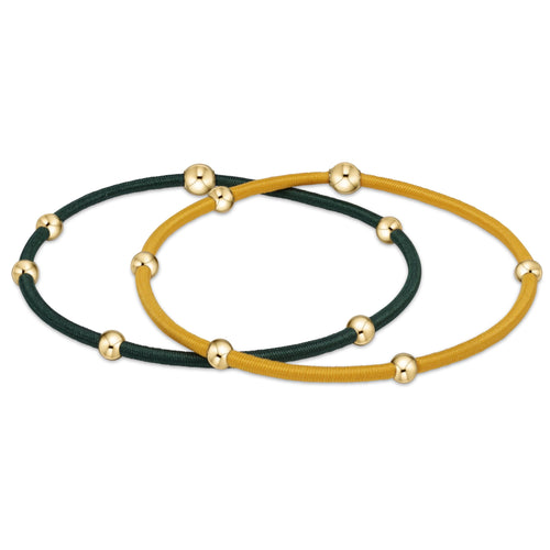 Gameday "e"ssentials Set - Dark Green-Golden Yellow