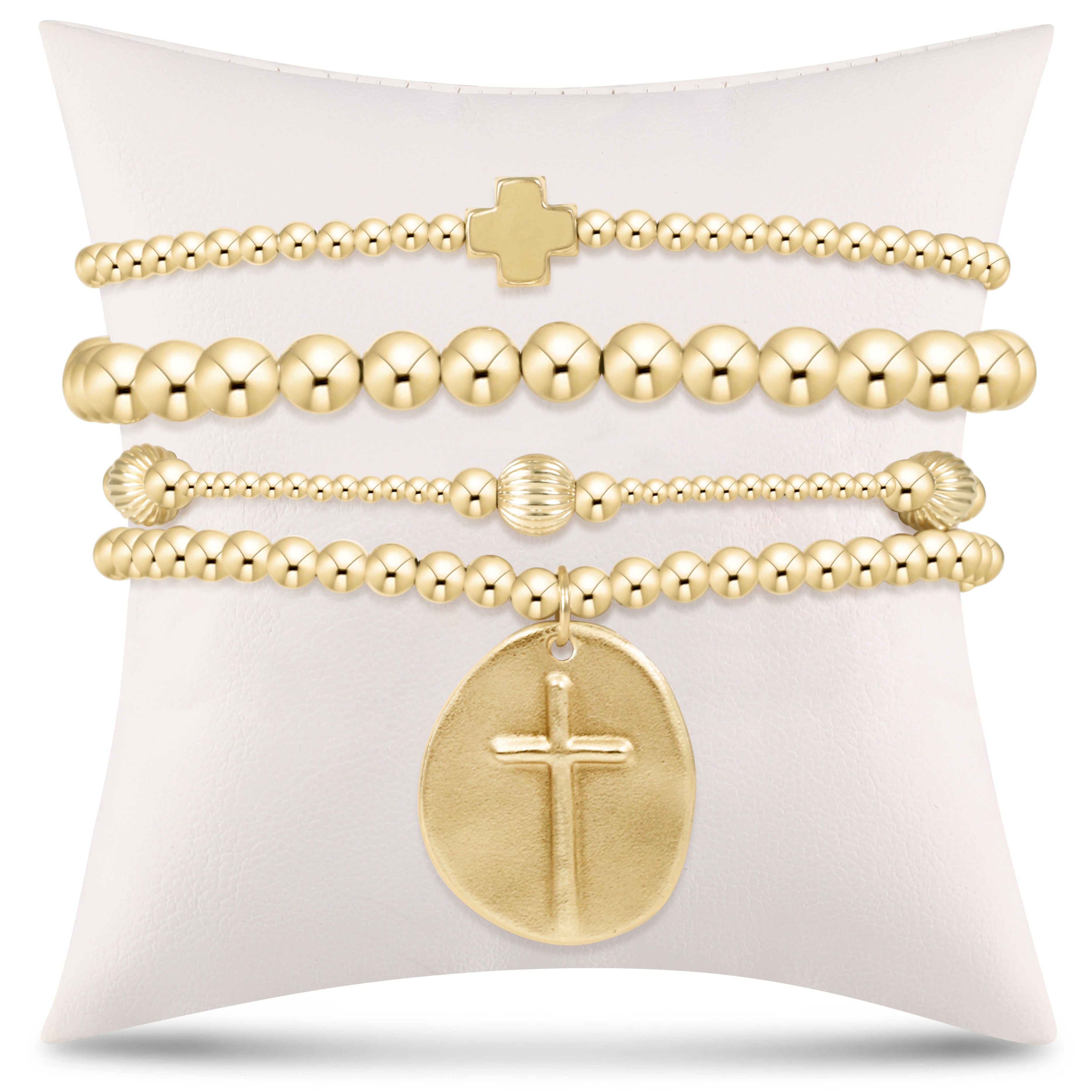 e's luxe go-to gift stack - gold