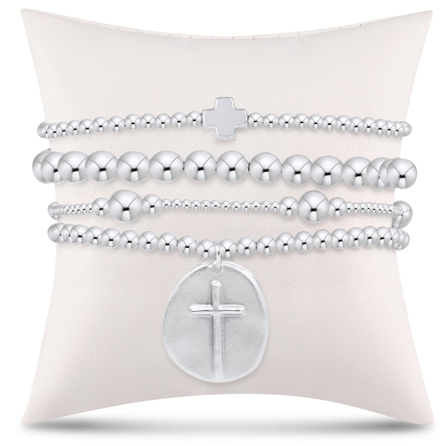 e's luxe go-to gift stack - sterling