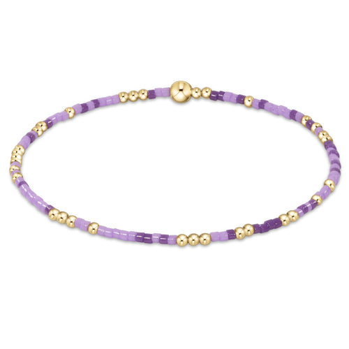 Abalone and Silver Purple Butterfly Bracelet