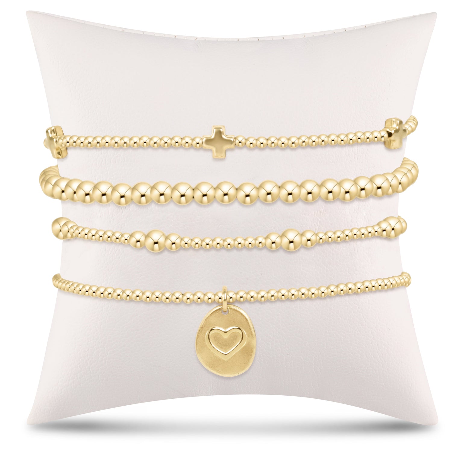e's go-to gift stack - gold small inspire love