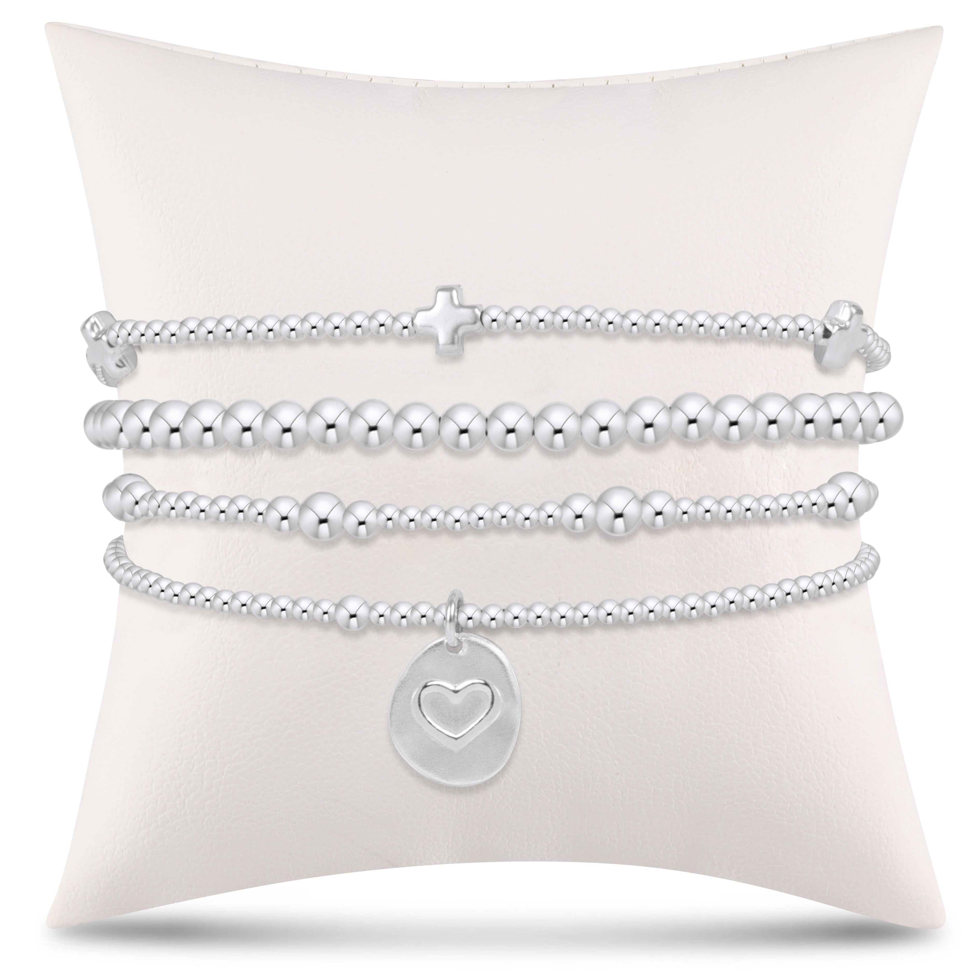 e's go-to gift stack - sterling small inspire love