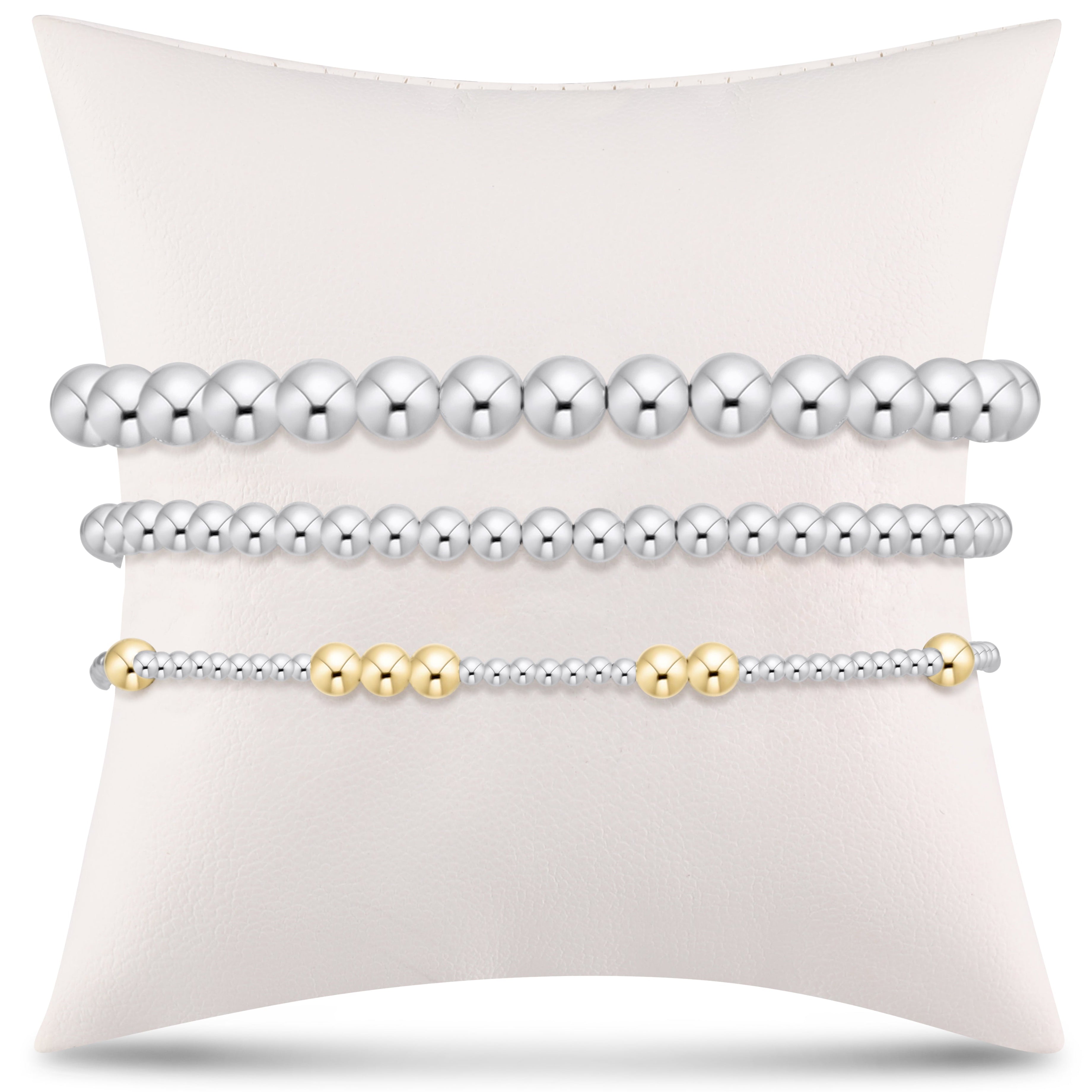 classic hope gift stack - mixed metal