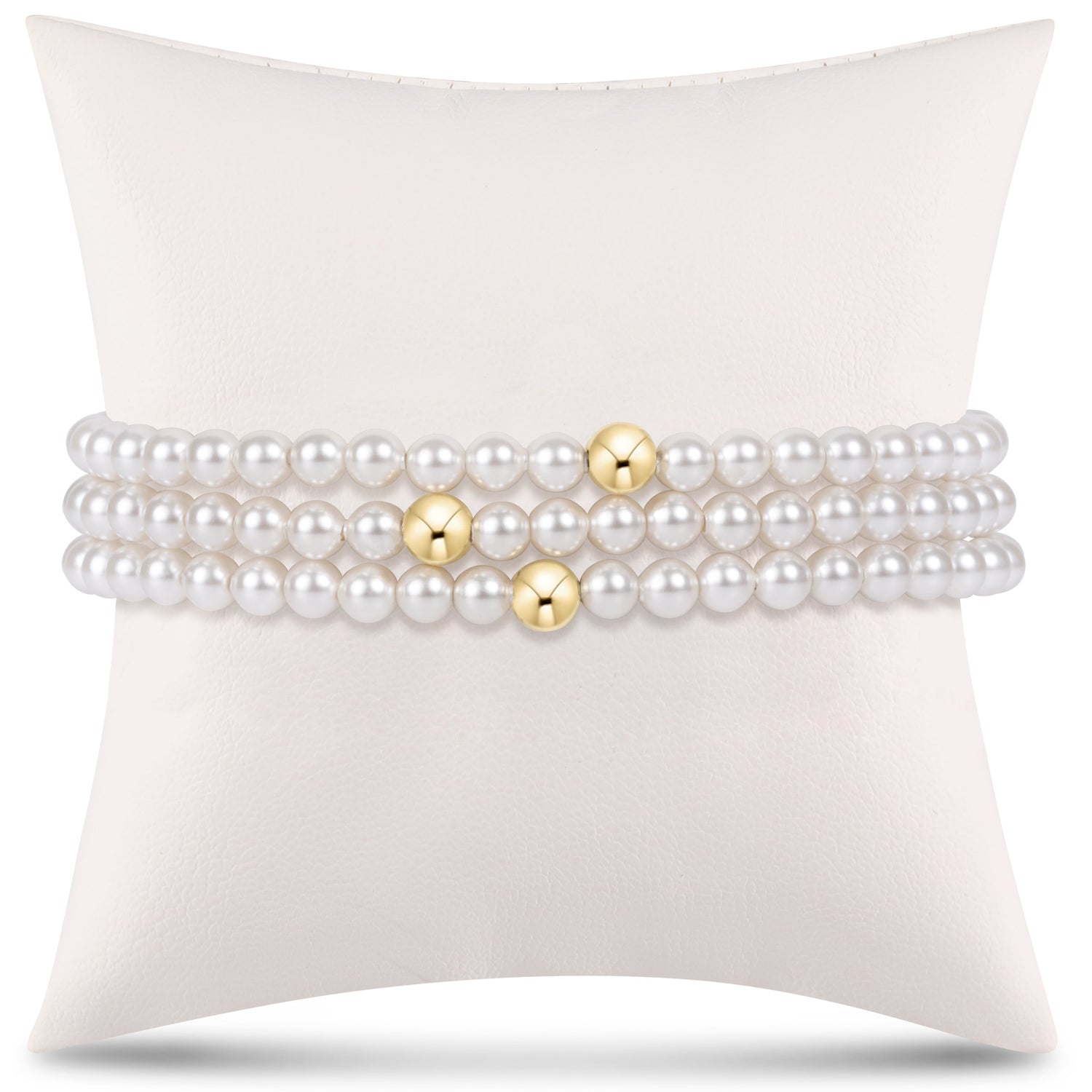 classic pearl stack - 4mm